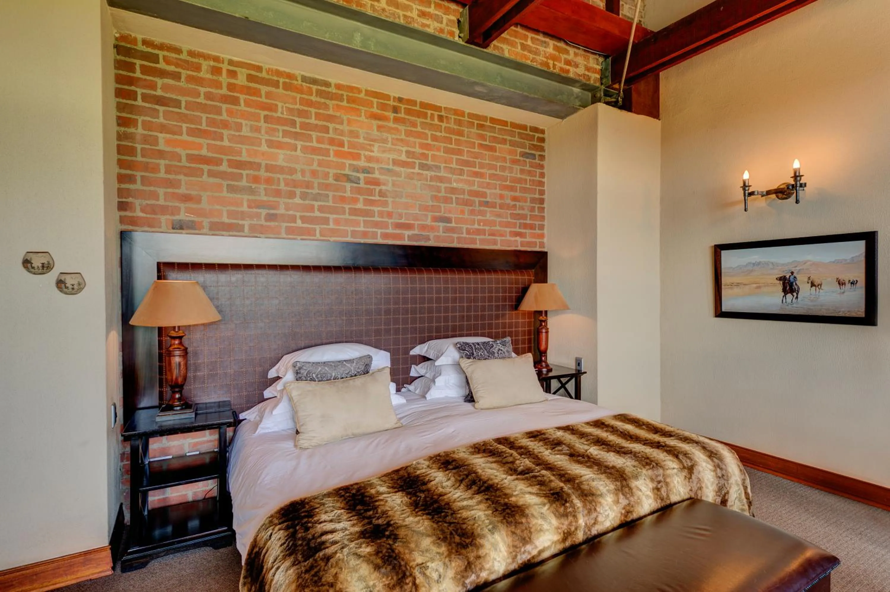 Bed in Riboville Boutique Hotel And Restaurant