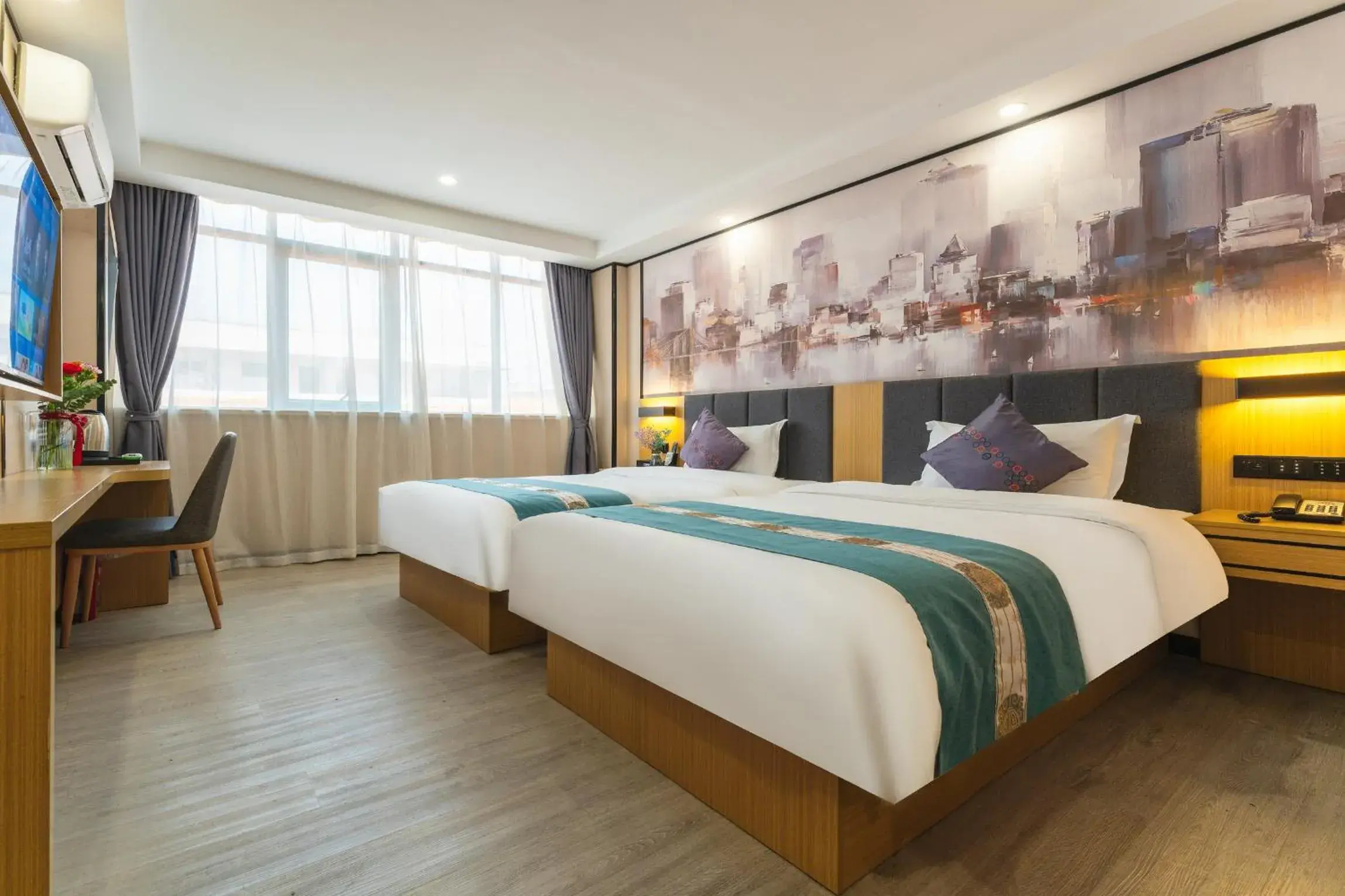 Selected Twin Room - single occupancy in Amemouillage Inn - Guangzhou Railway Station Xicun Metro Station Selected Twin Room - single occupancy in Amemouillage Inn - Guangzhou Railway Station Xicun Metro Station
