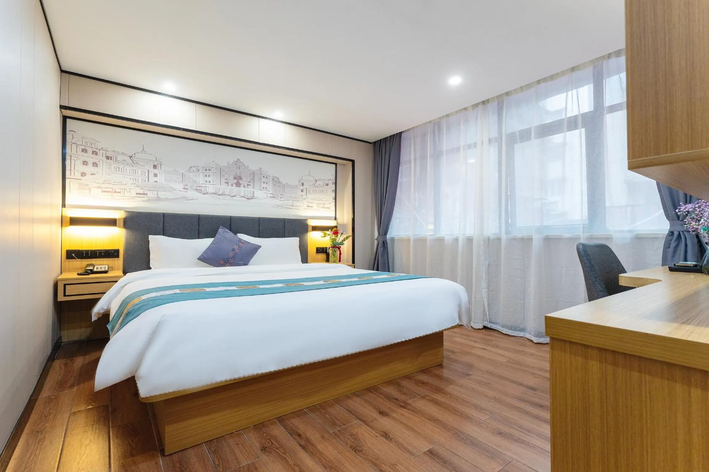 Bed in Amemouillage Inn - Guangzhou Railway Station Xicun Metro Station