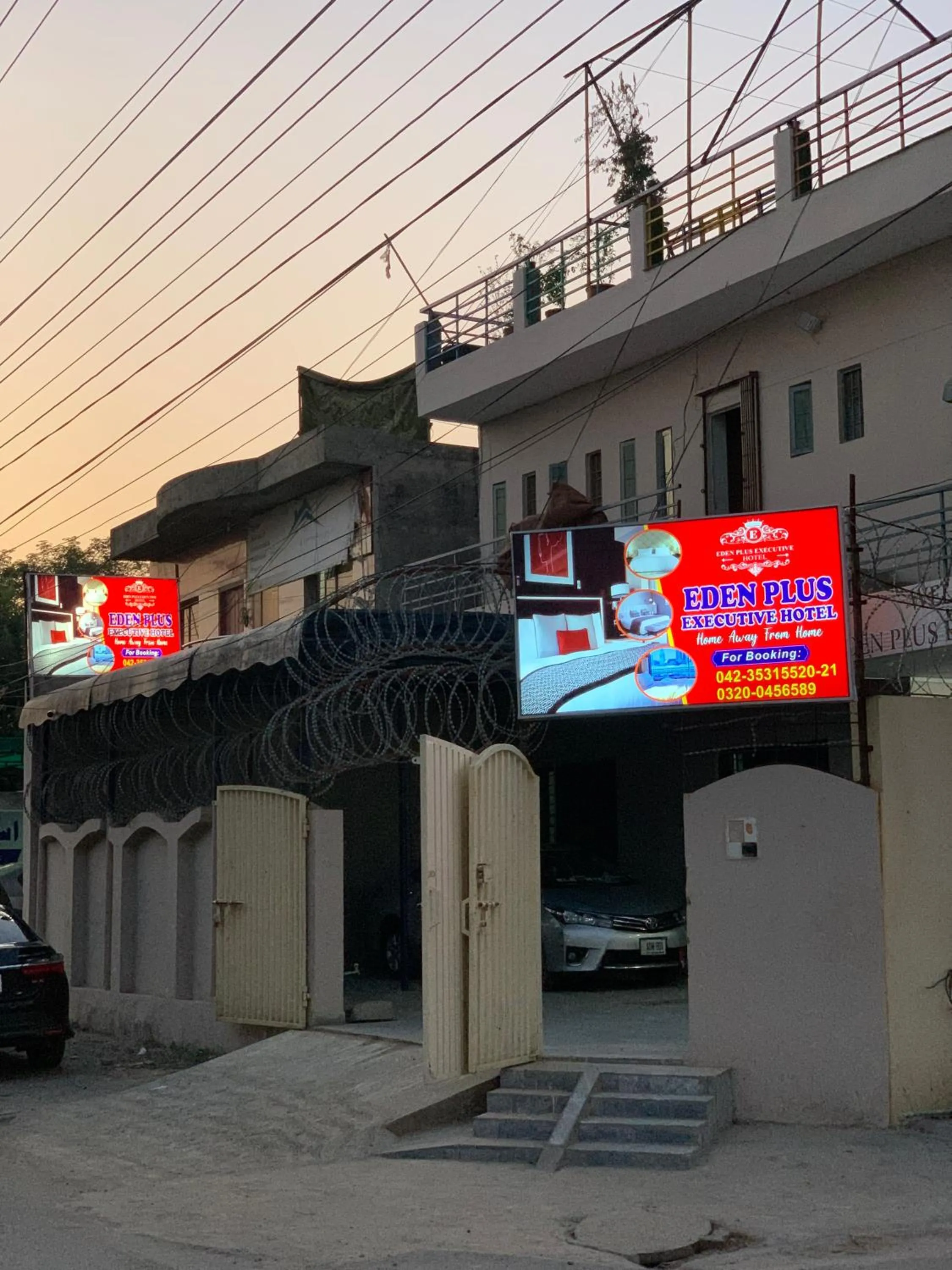 Property building in Eden Plus Executive Hotel