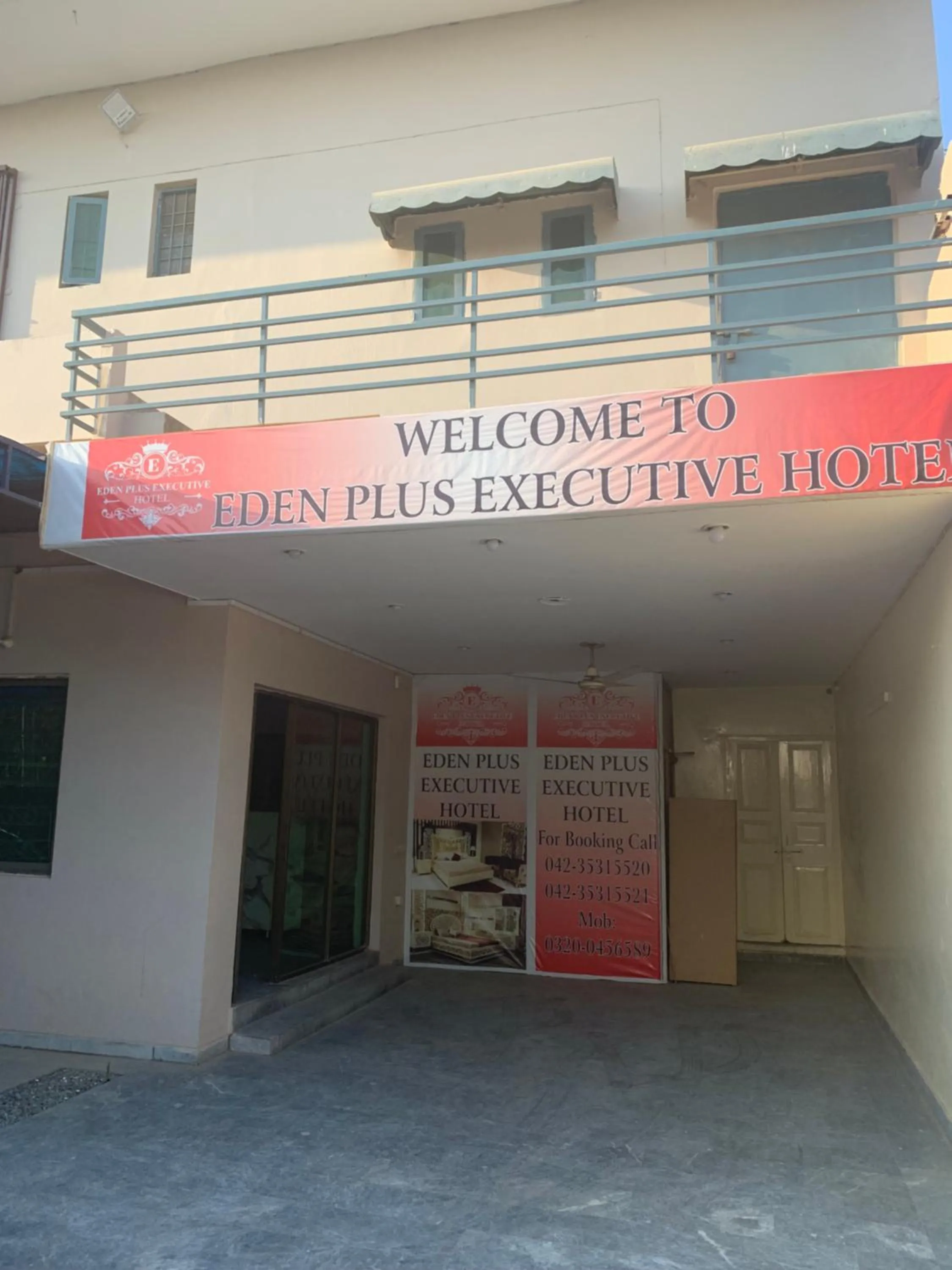 Property building in Eden Plus Executive Hotel