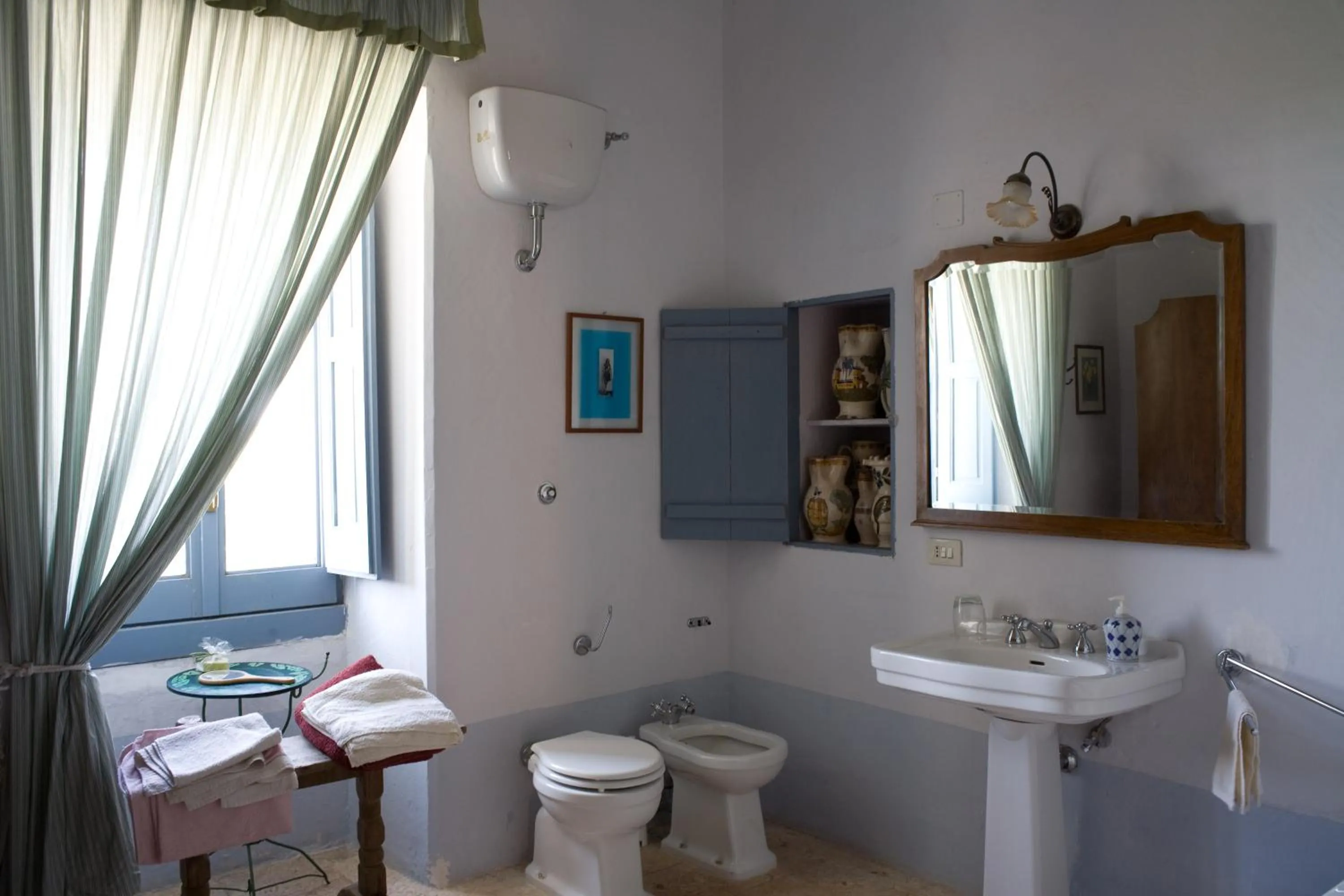 Bathroom in Masseria Murgia Albanese