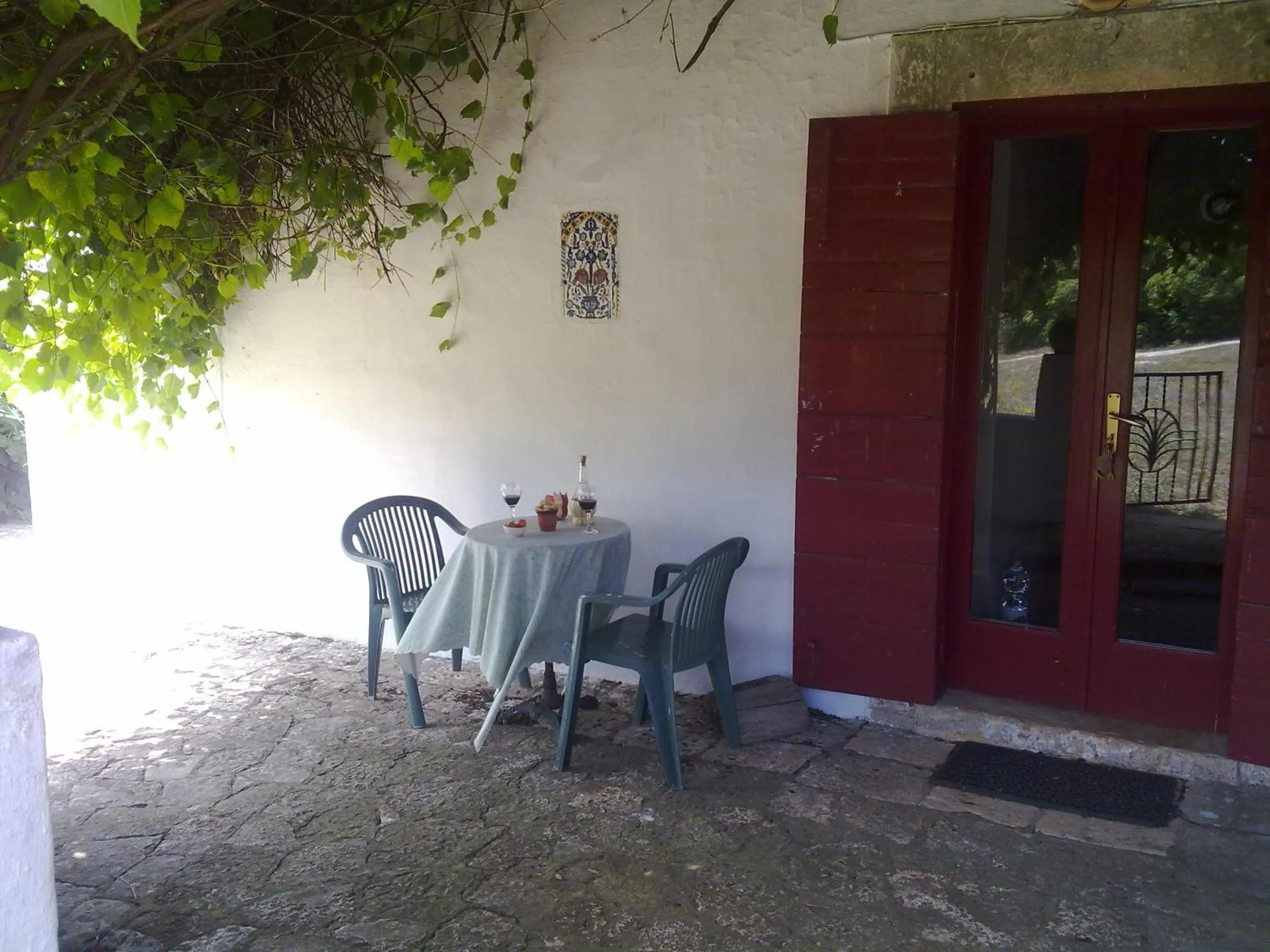 Patio in Masseria Murgia Albanese