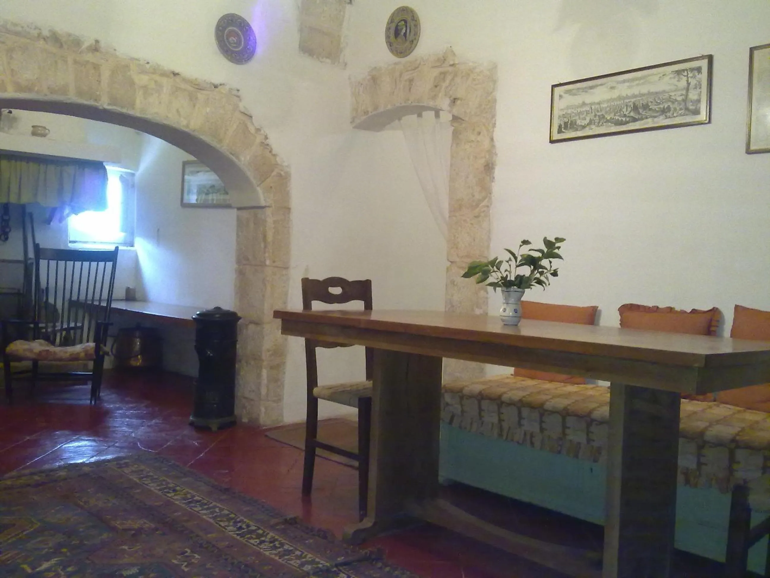 Dining area in Masseria Murgia Albanese