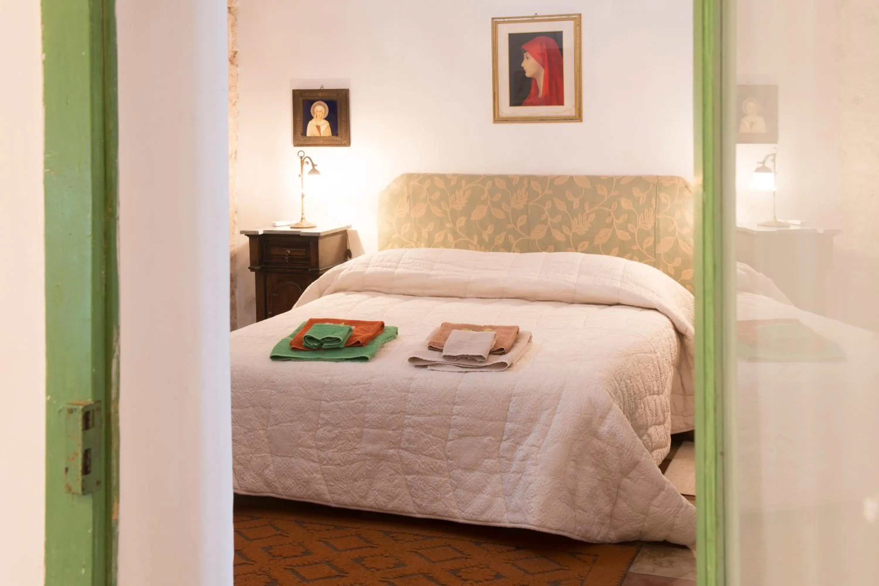 Bed in Masseria Murgia Albanese