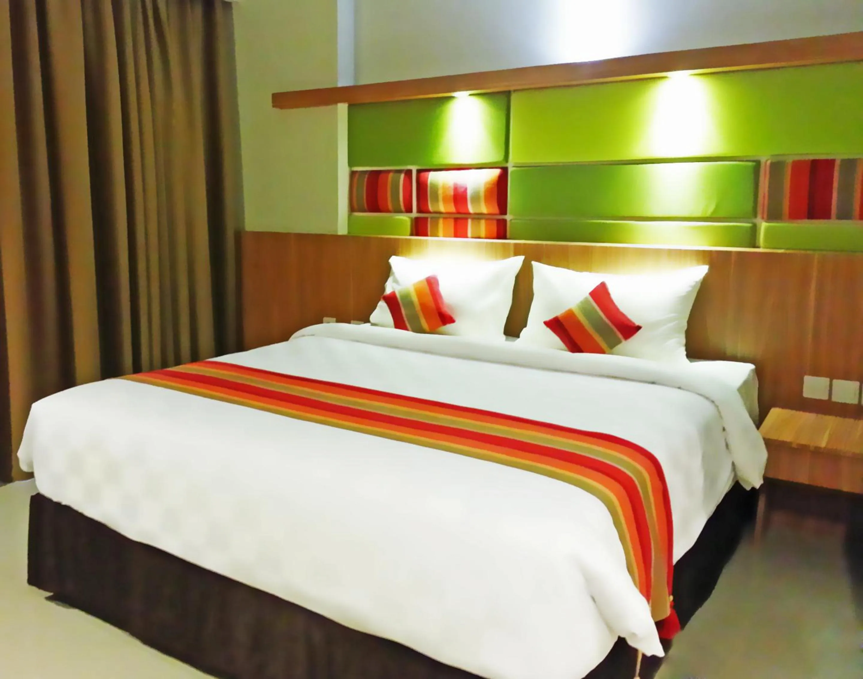 Photo of the whole room, Bed in Kyriad Hotel Airport Jakarta