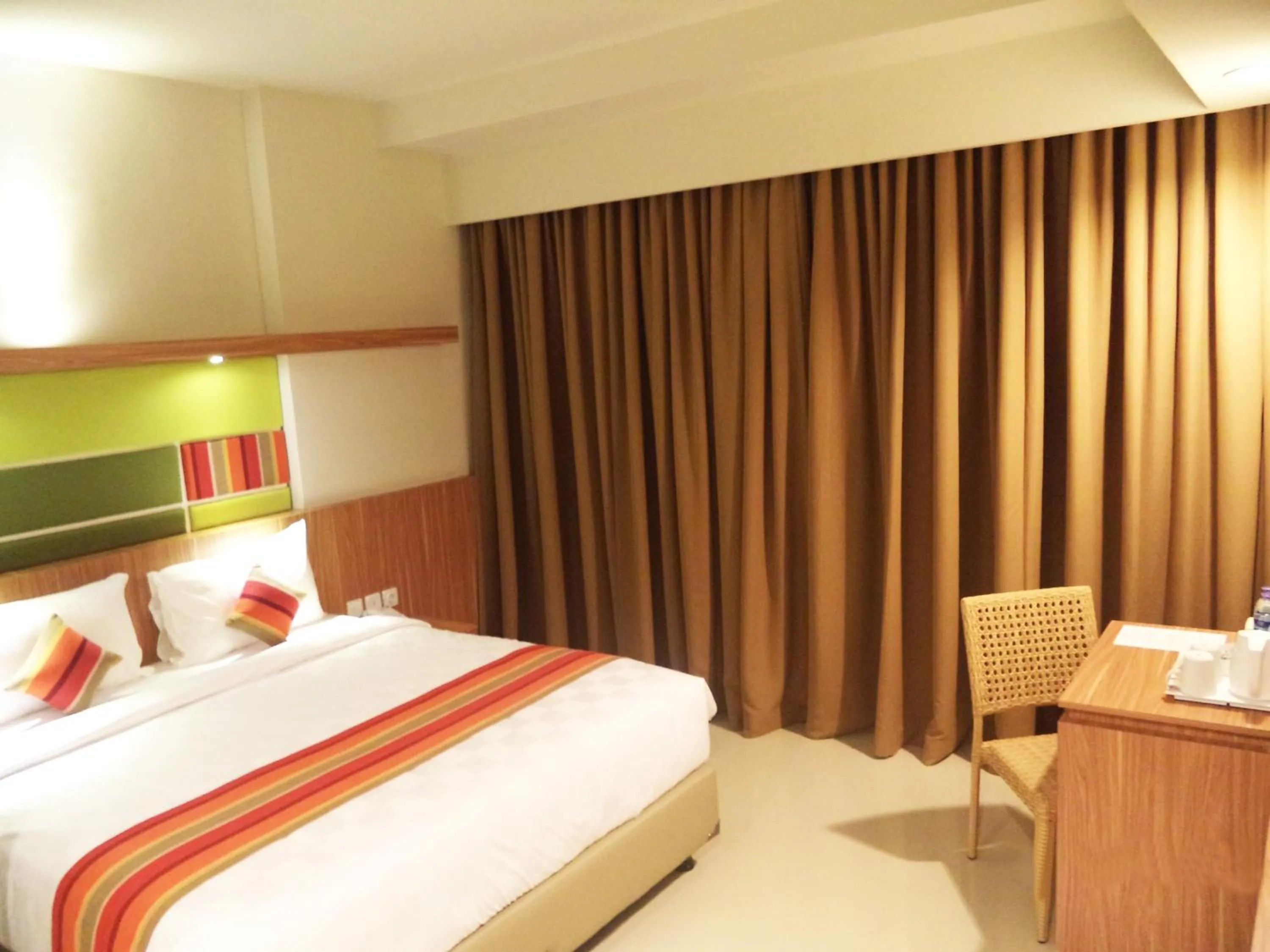 Photo of the whole room, Bed in Kyriad Hotel Airport Jakarta