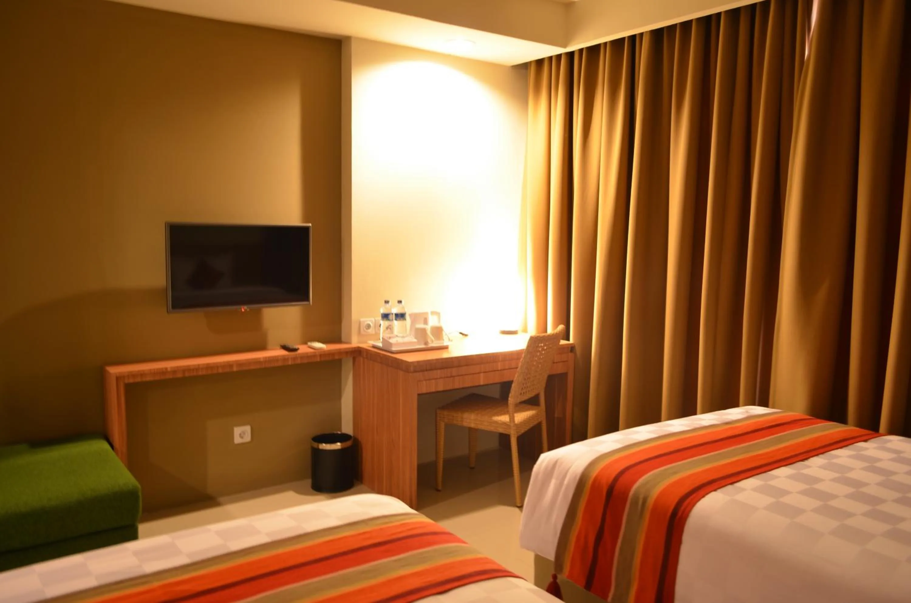 Photo of the whole room, Bed in Kyriad Hotel Airport Jakarta
