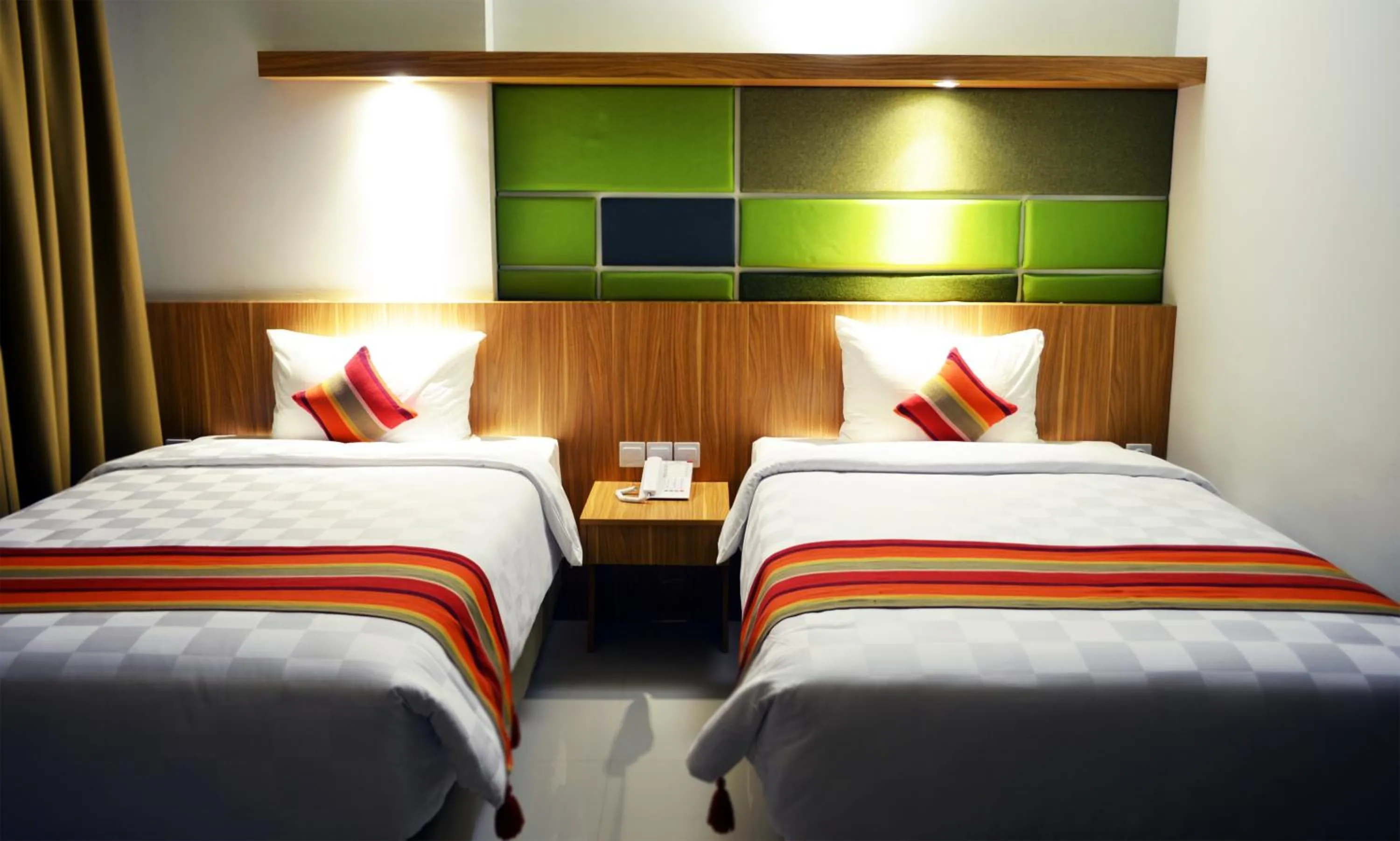 Photo of the whole room, Bed in Kyriad Hotel Airport Jakarta