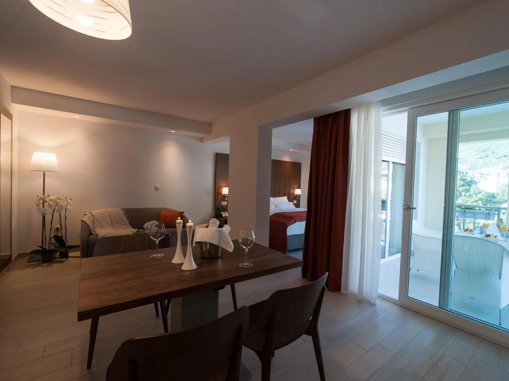 Living room in Aparthotel Miramare