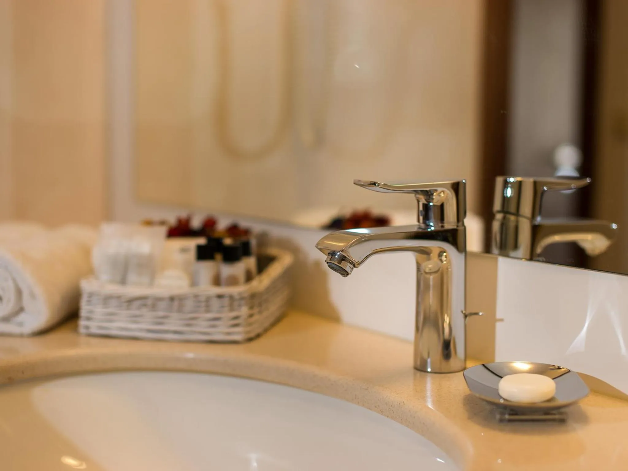 Bathroom in Aparthotel Miramare