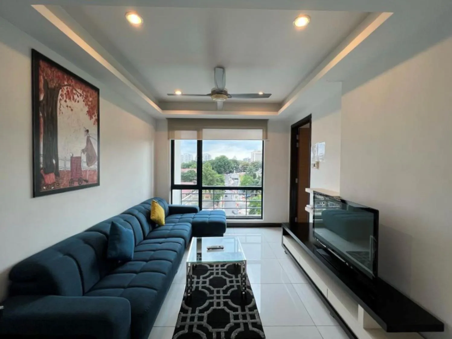 Communal lounge/ TV room in BBHomes at Casa Residency KL