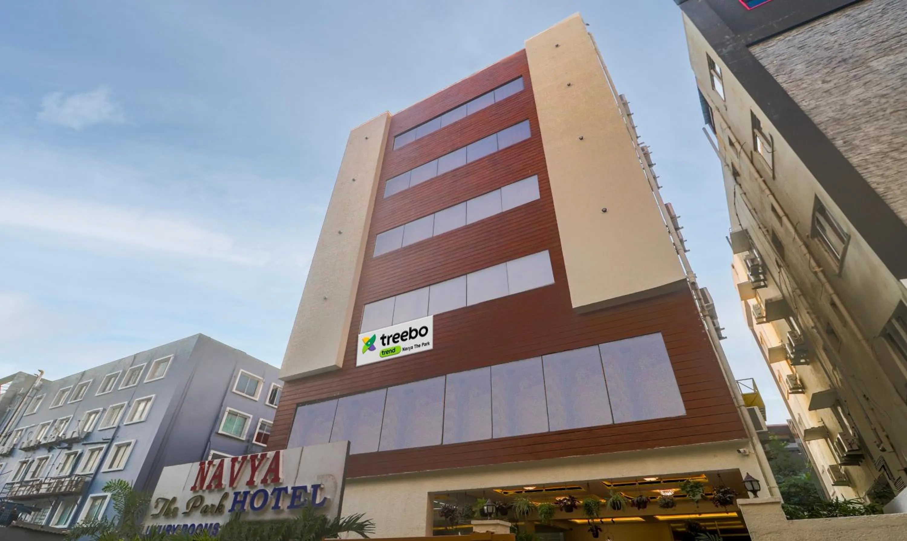 Facade/entrance in Treebo Navya The Park