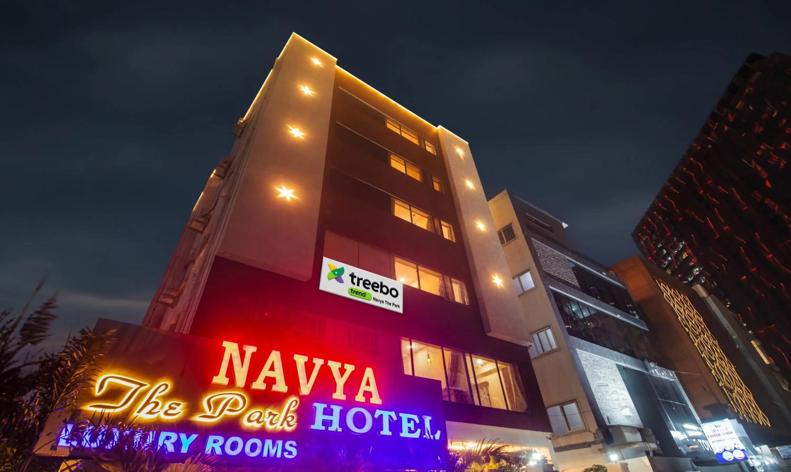 Facade/entrance in Treebo Navya The Park