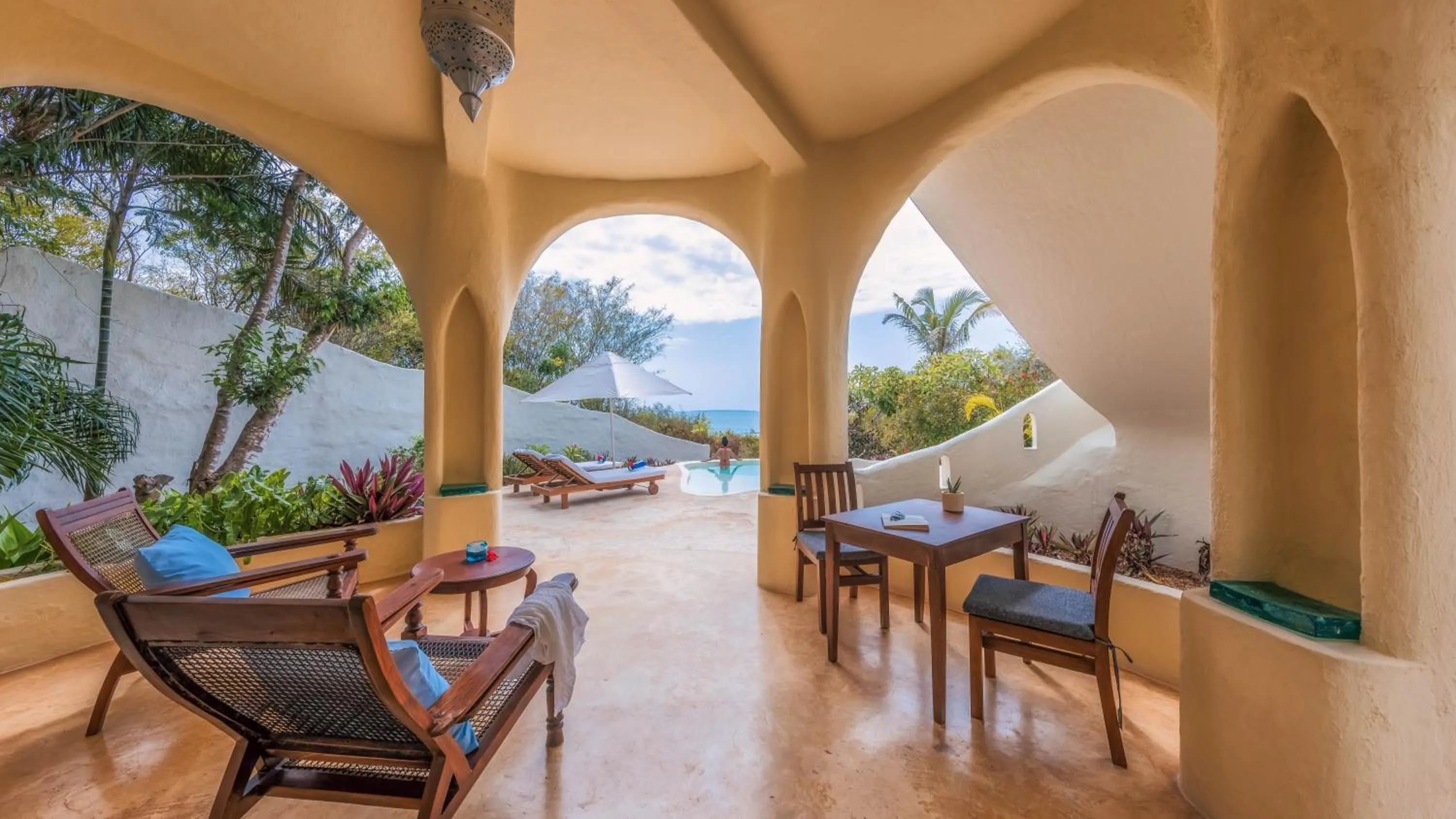 Seating area in Kilindi Zanzibar