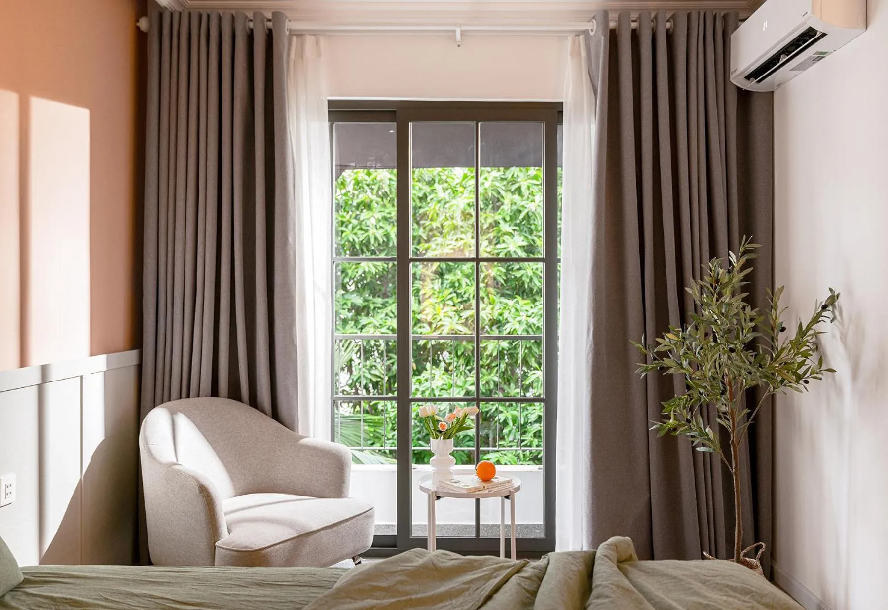 Seating area in M Village Living Hoàng Văn Thụ