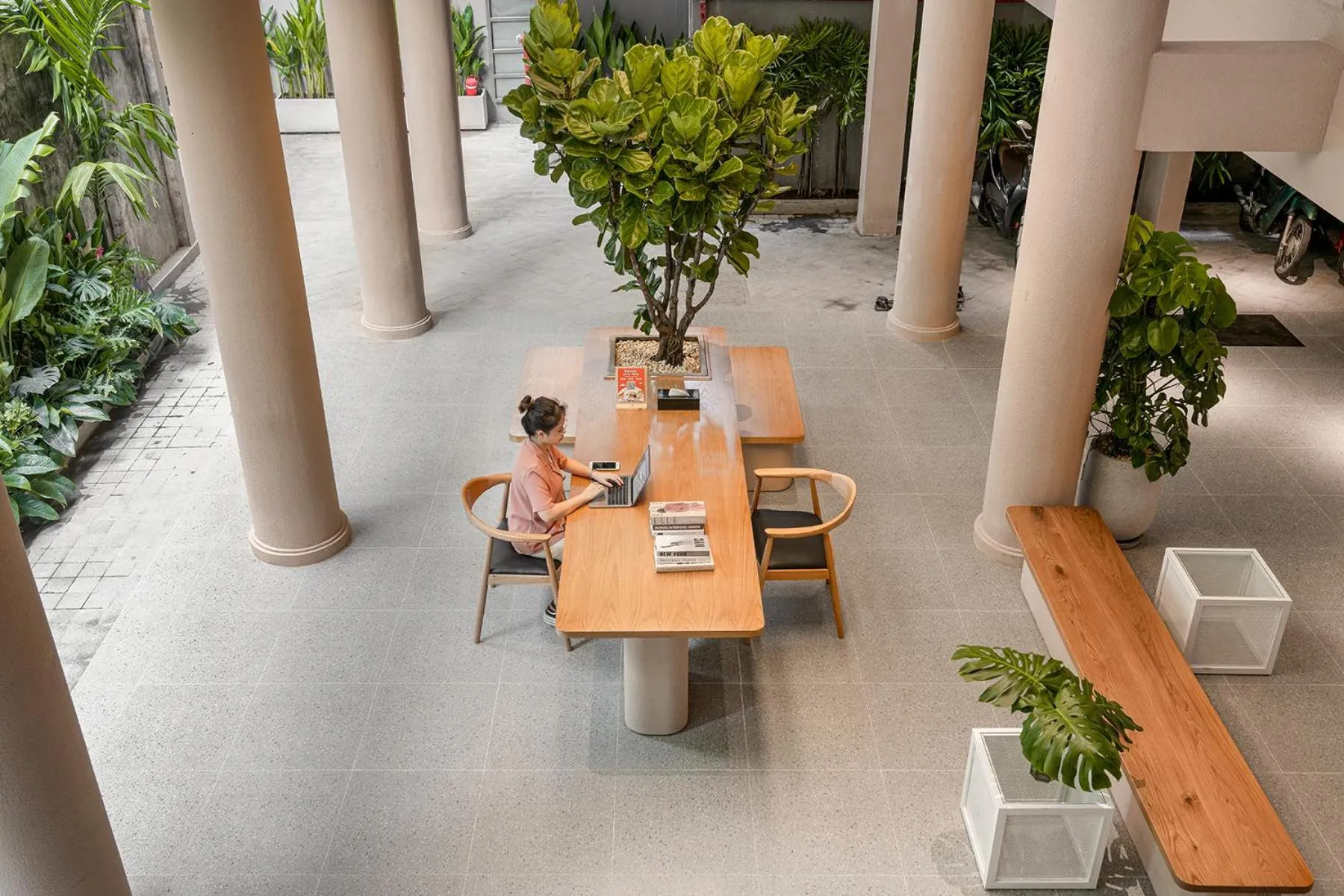 Property building in M Village Living Hoàng Văn Thụ