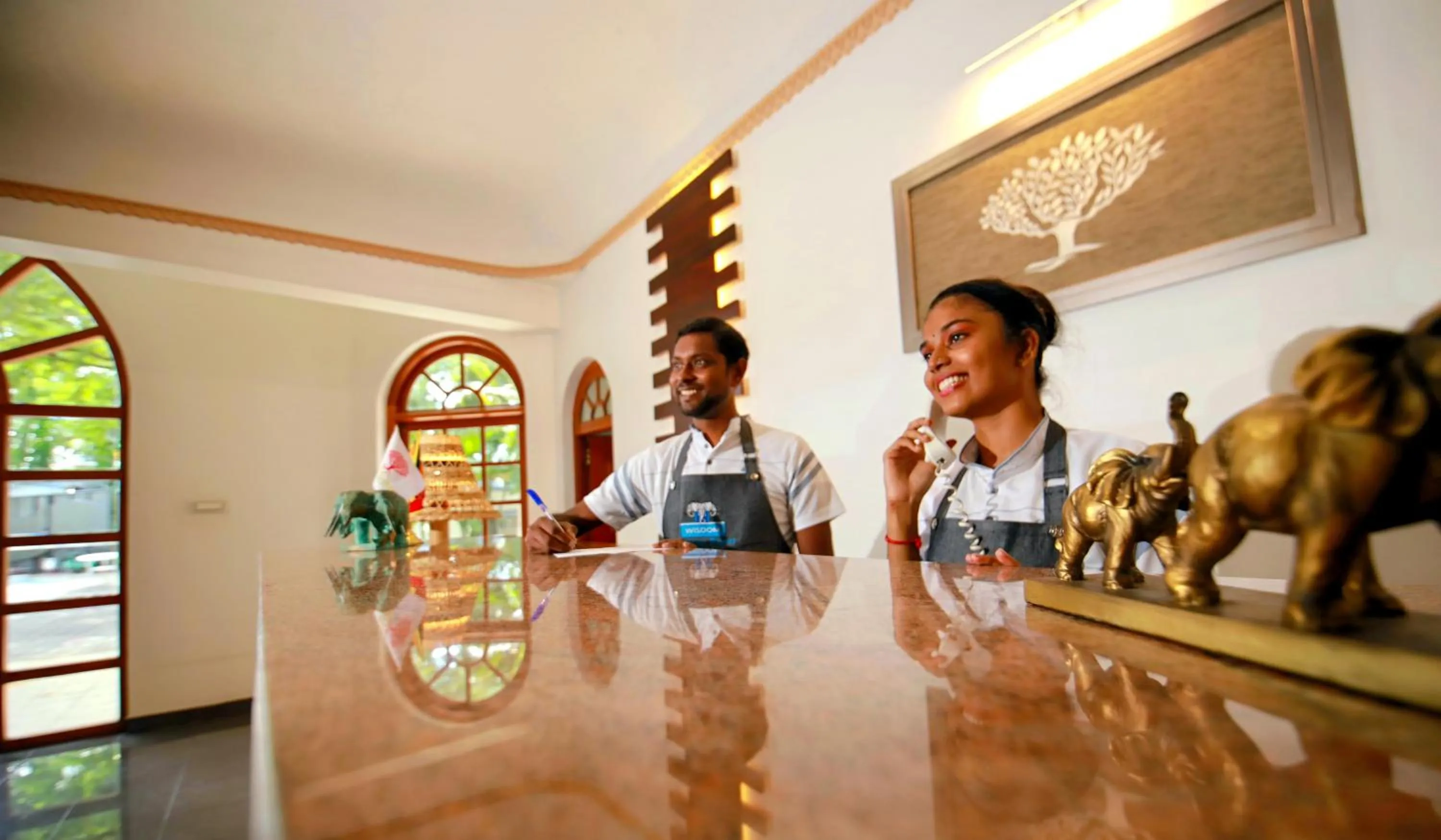 Staff in Wisdom Boutique Resort