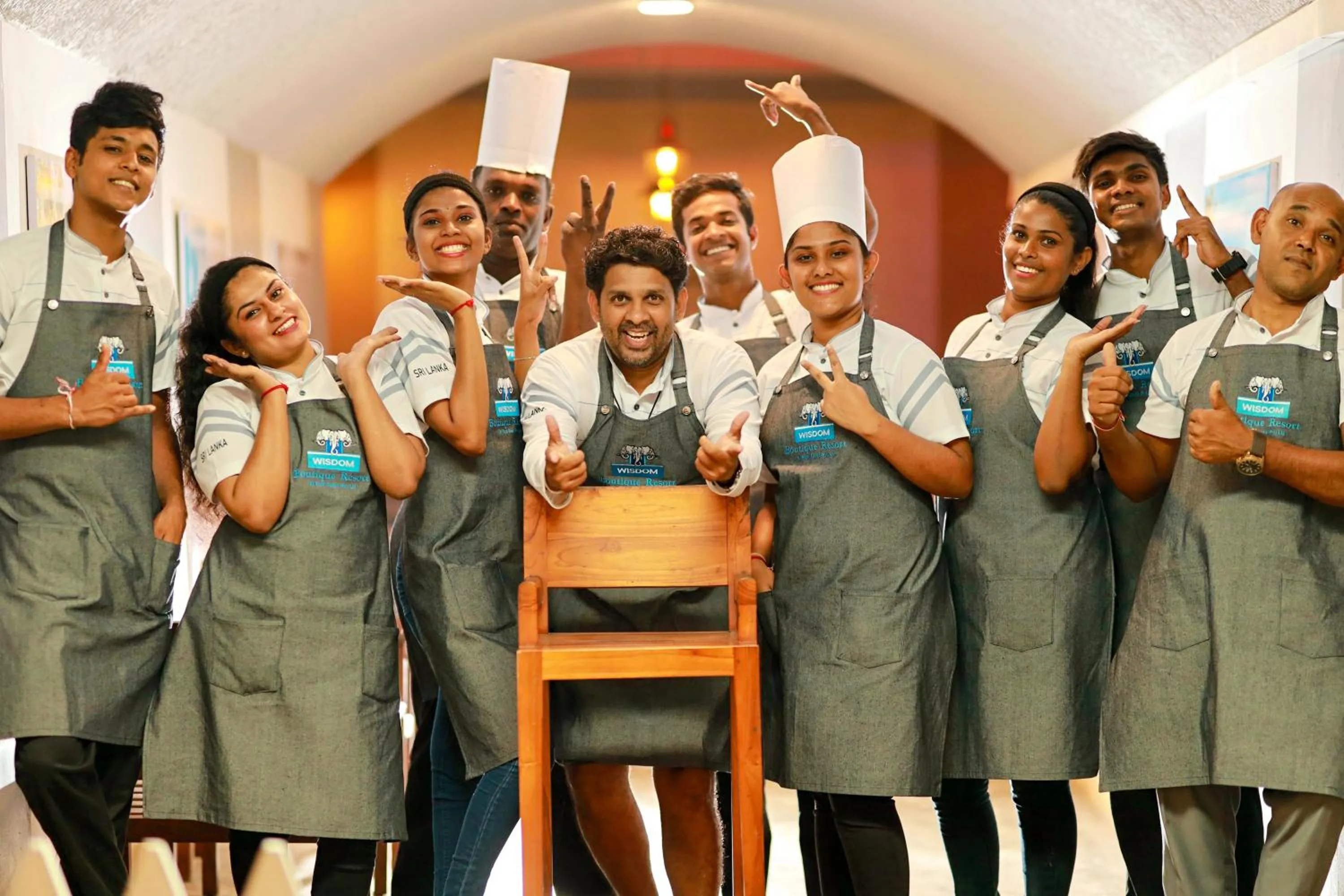 Staff in Wisdom Boutique Resort