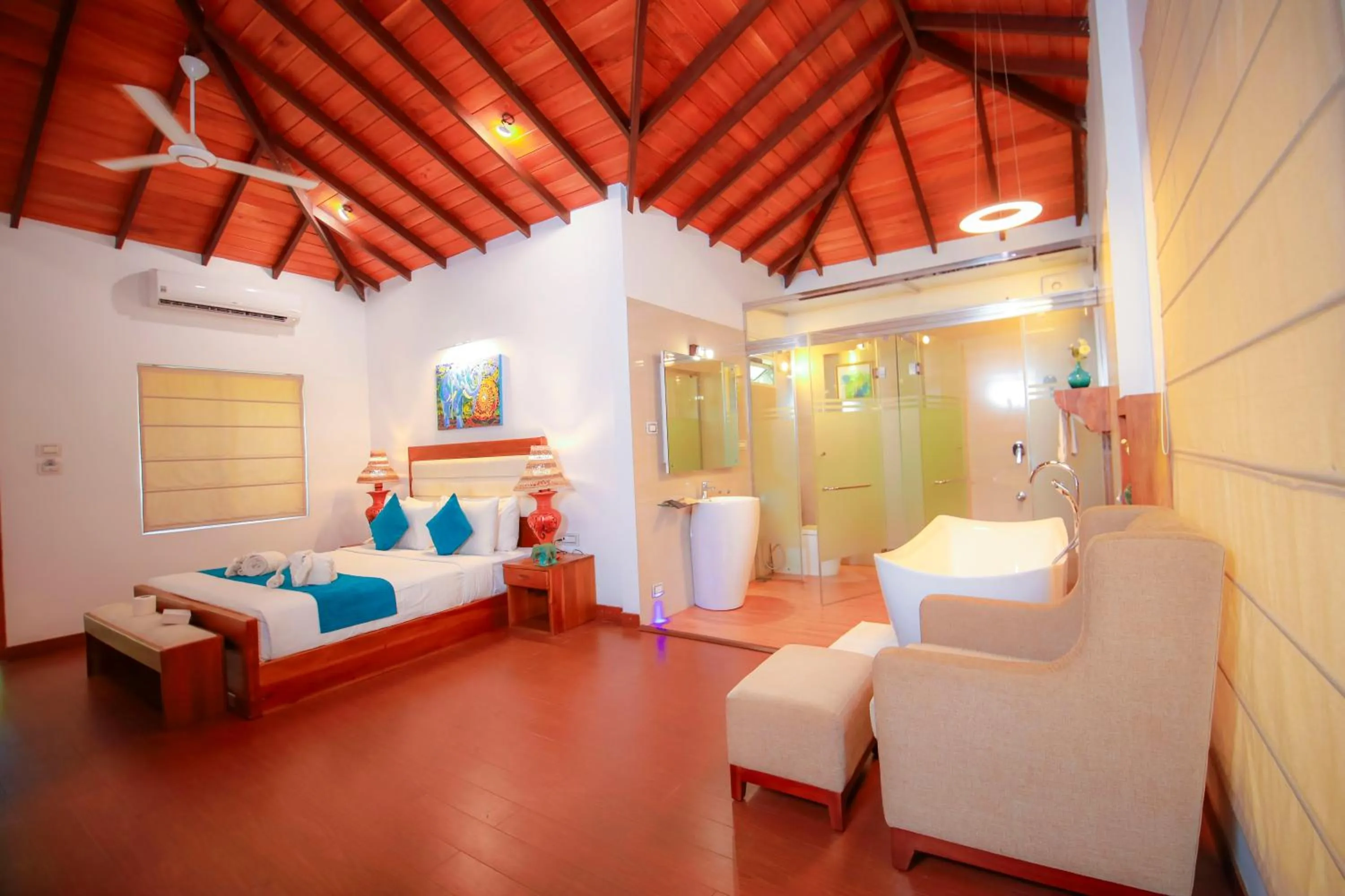 Bed in Wisdom Boutique Resort