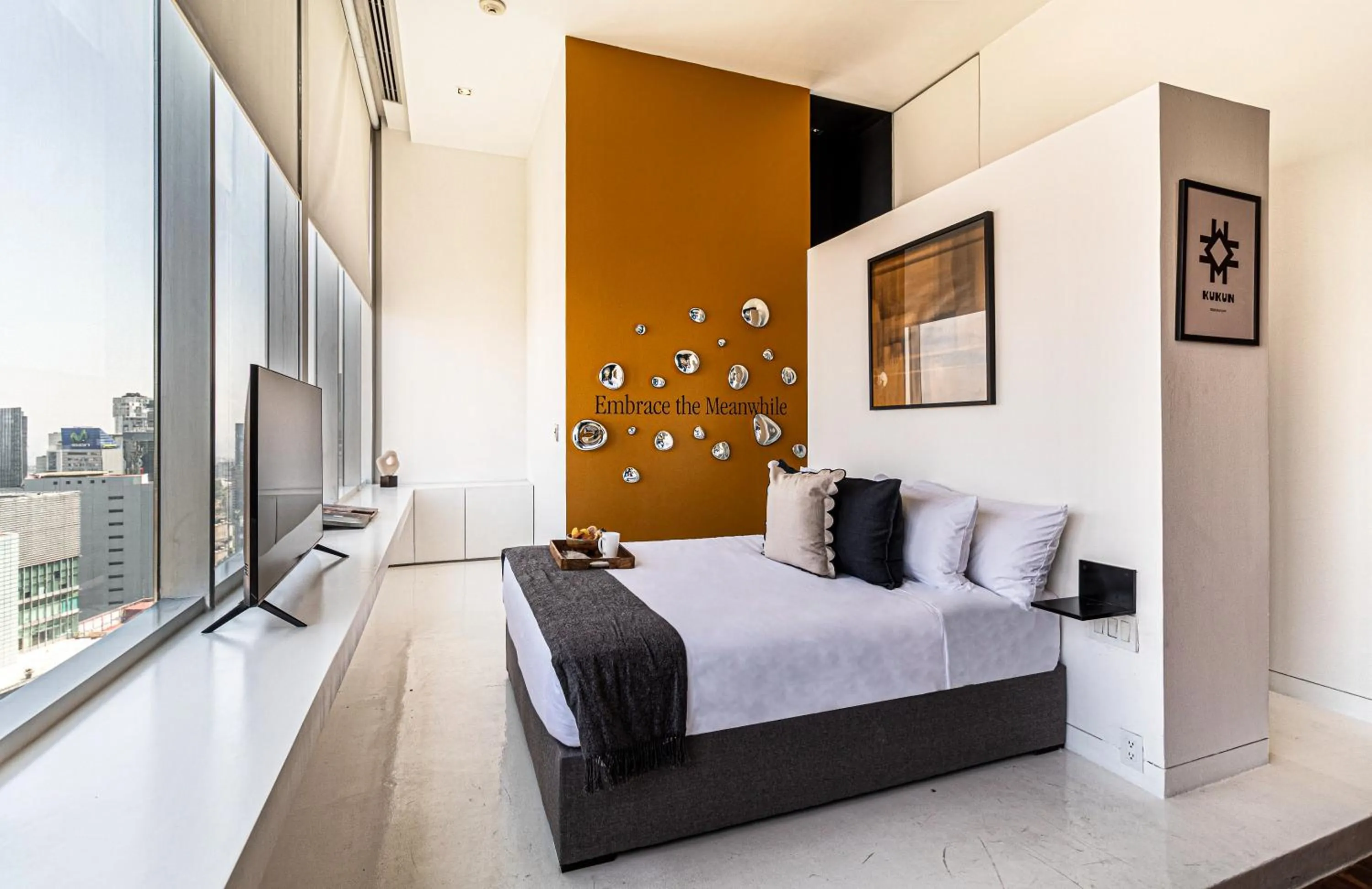 Photo of the whole room, Bed in Collection Suites by Kukun