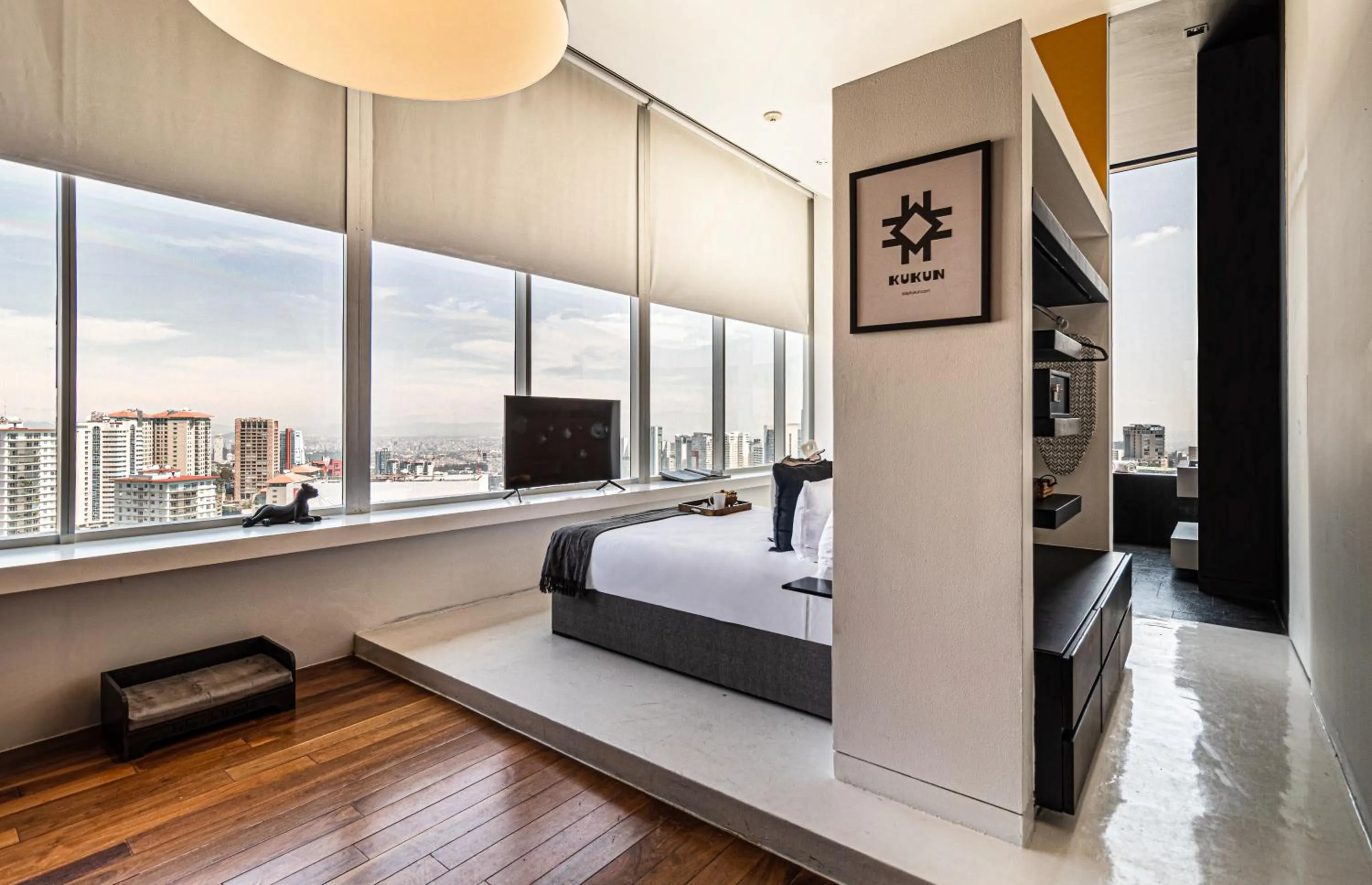 Photo of the whole room, Bed in Collection Suites by Kukun