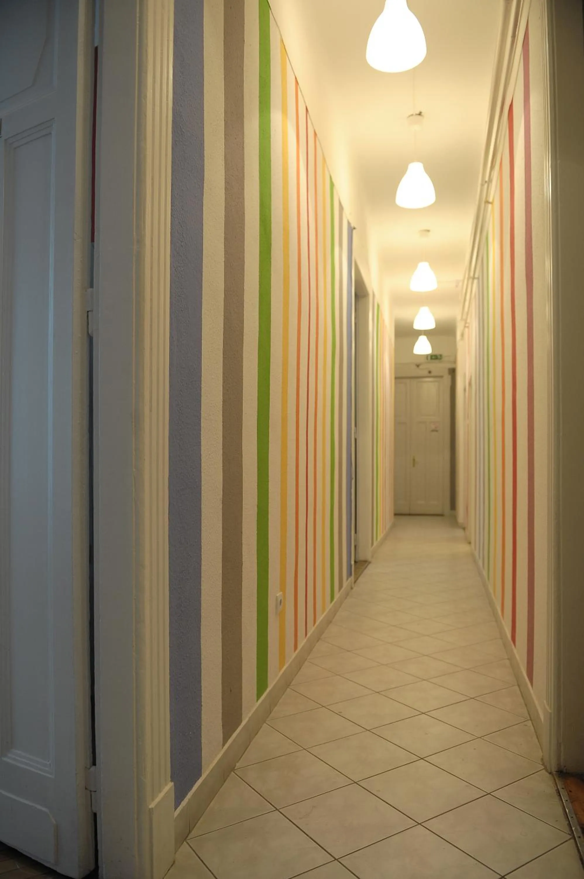 Decorative detail in Westend Hostel