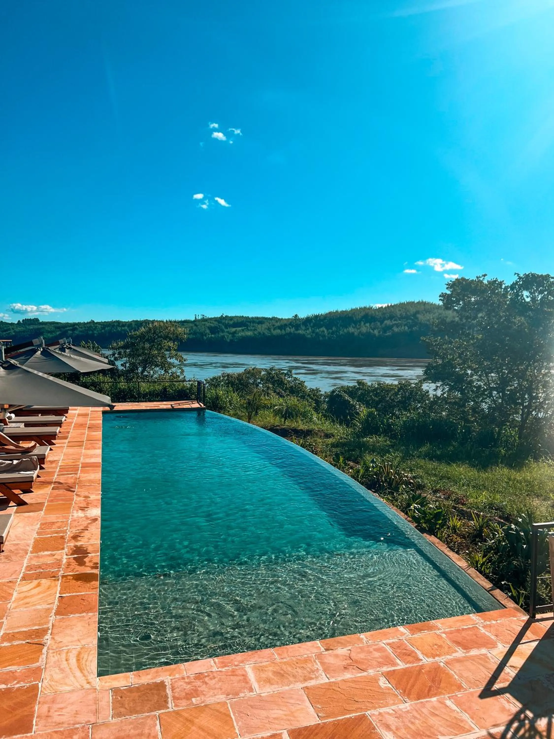 Swimming pool in Reserva Natural Iguazú - Pristine Luxury Camp