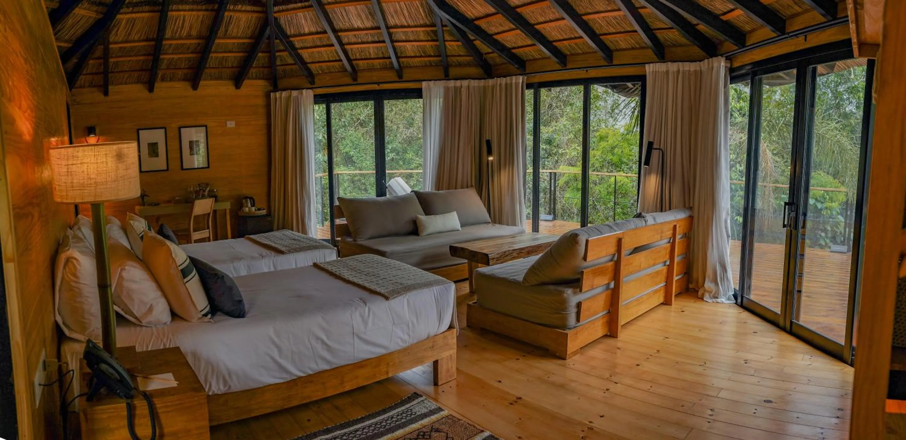 Bed in Reserva Natural Iguazú - Pristine Luxury Camp