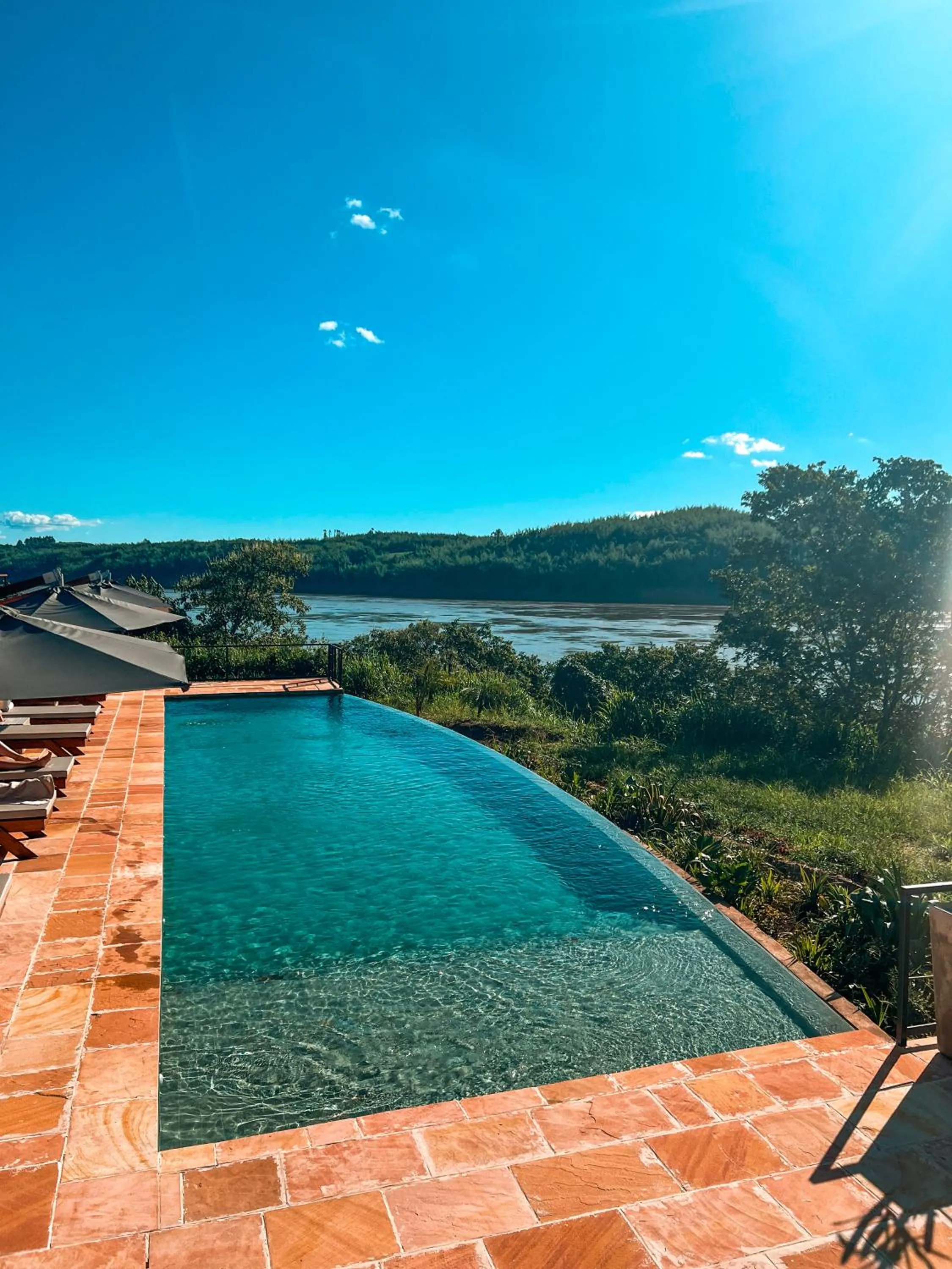 Swimming pool in Reserva Natural Iguazú - Pristine Luxury Camp