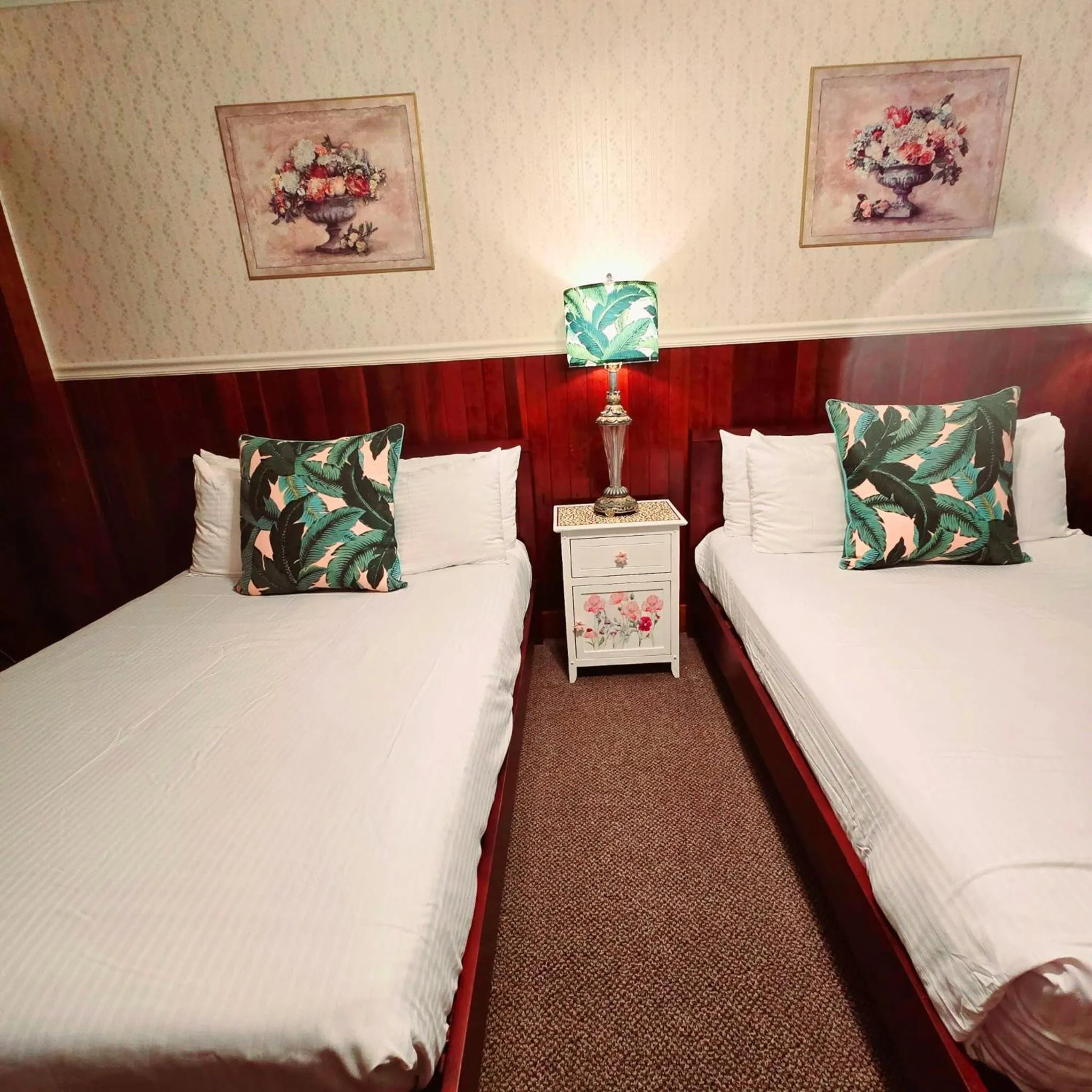 Bed in Miranda Gardens Resort