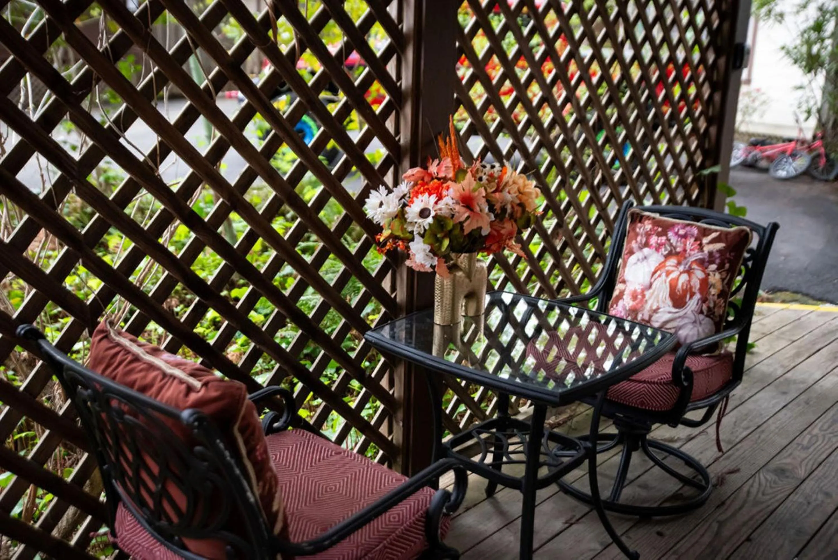 Patio in Miranda Gardens Resort