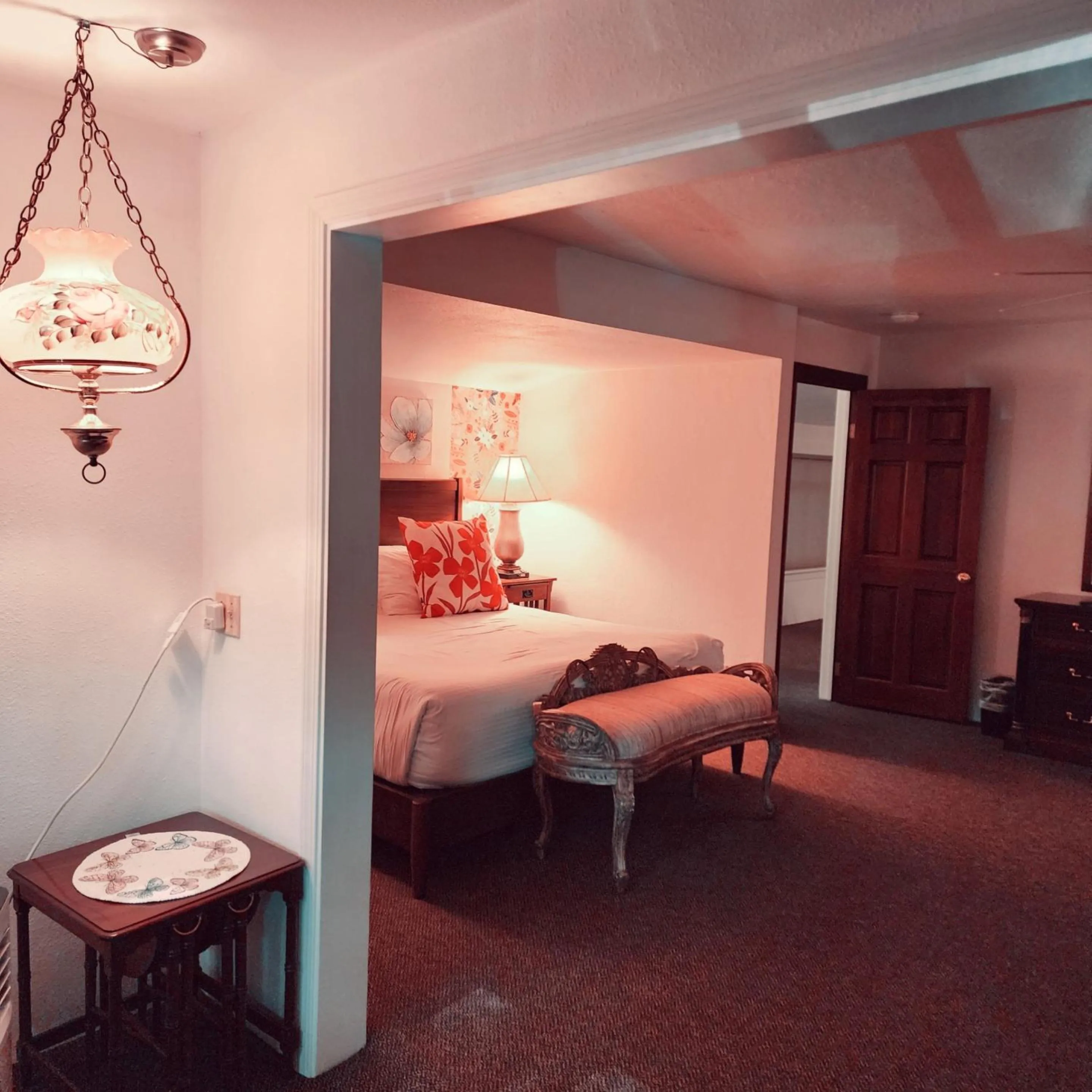 Bed in Miranda Gardens Resort