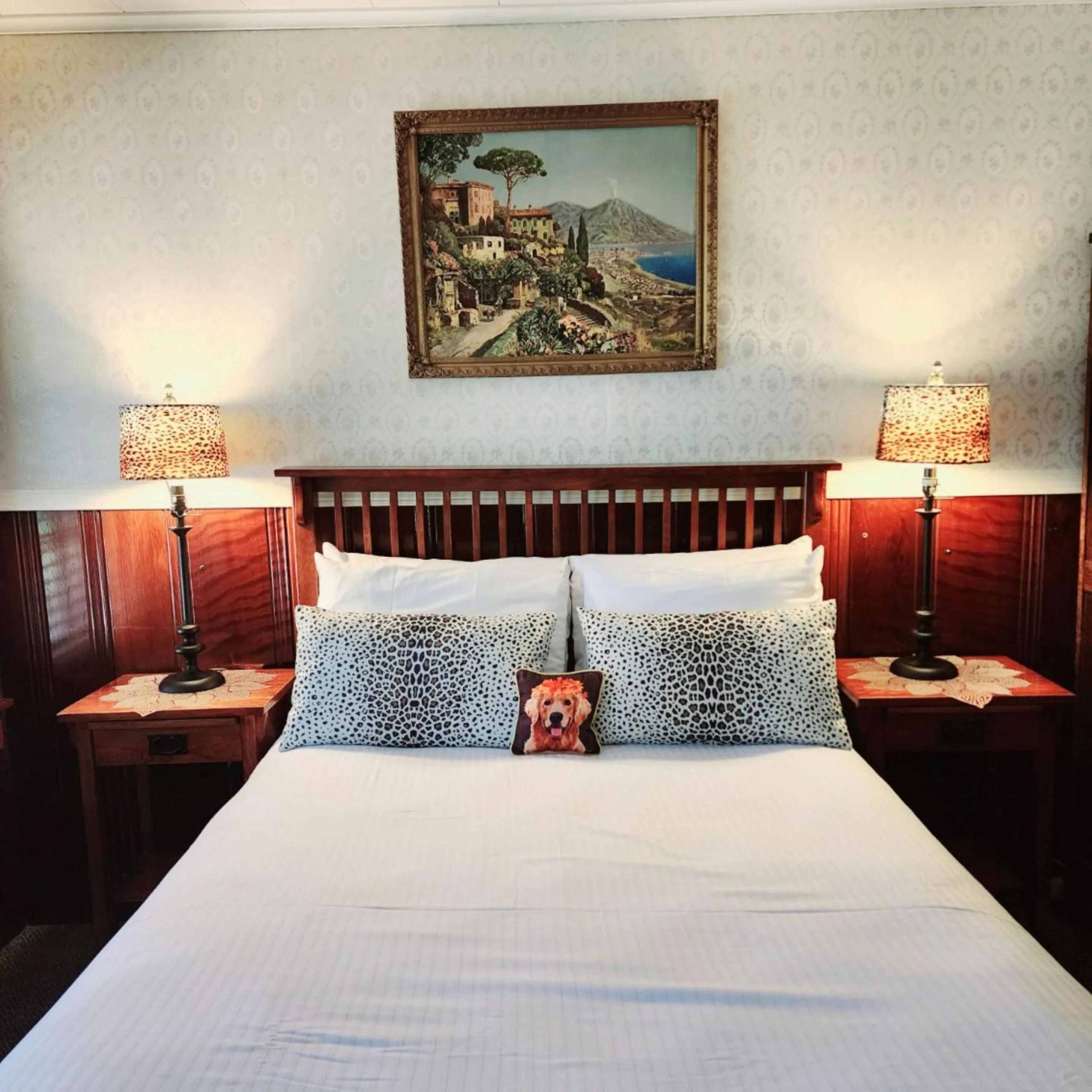 Bed in Miranda Gardens Resort