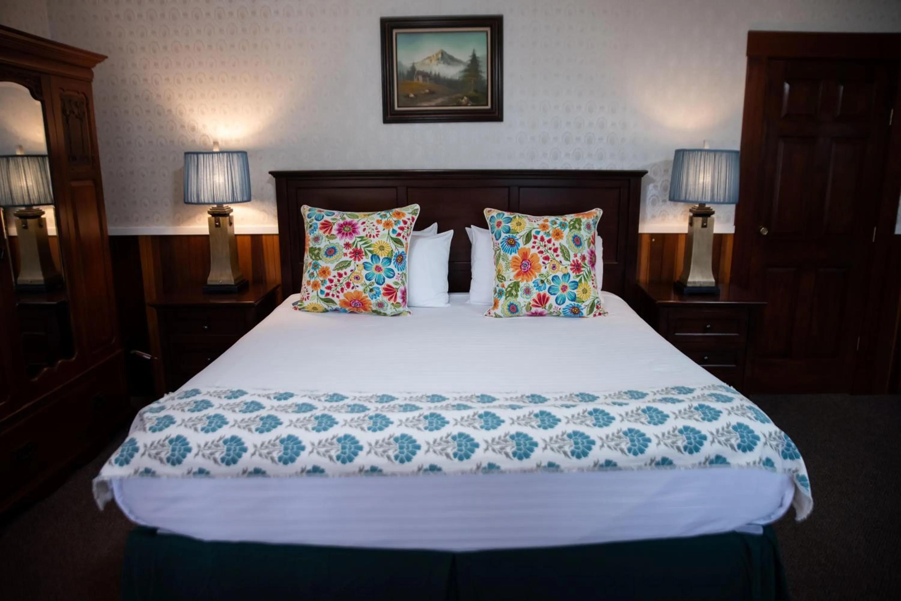 Bed in Miranda Gardens Resort