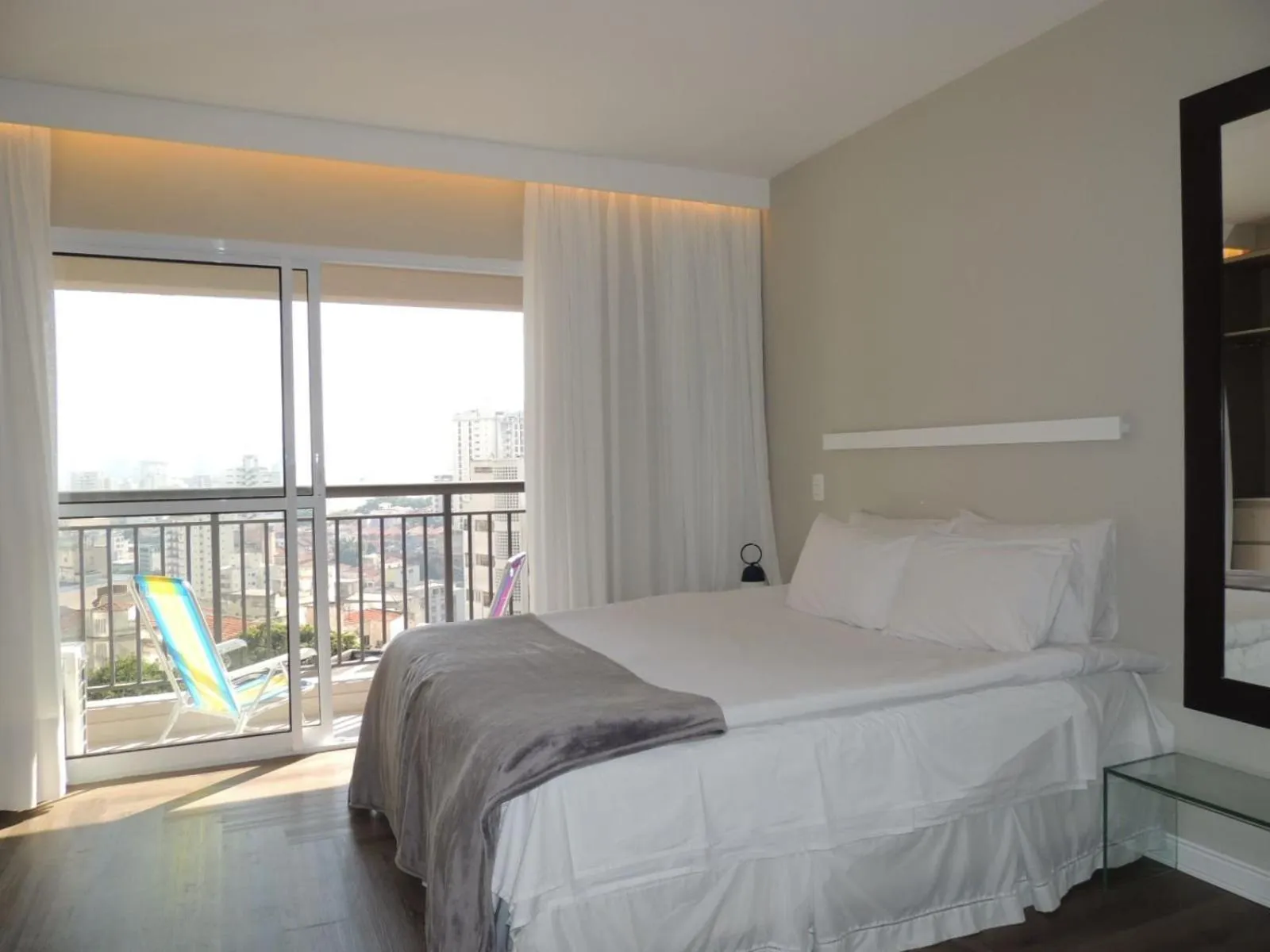 Bed in Estúdio Pamplona - Av. Paulista