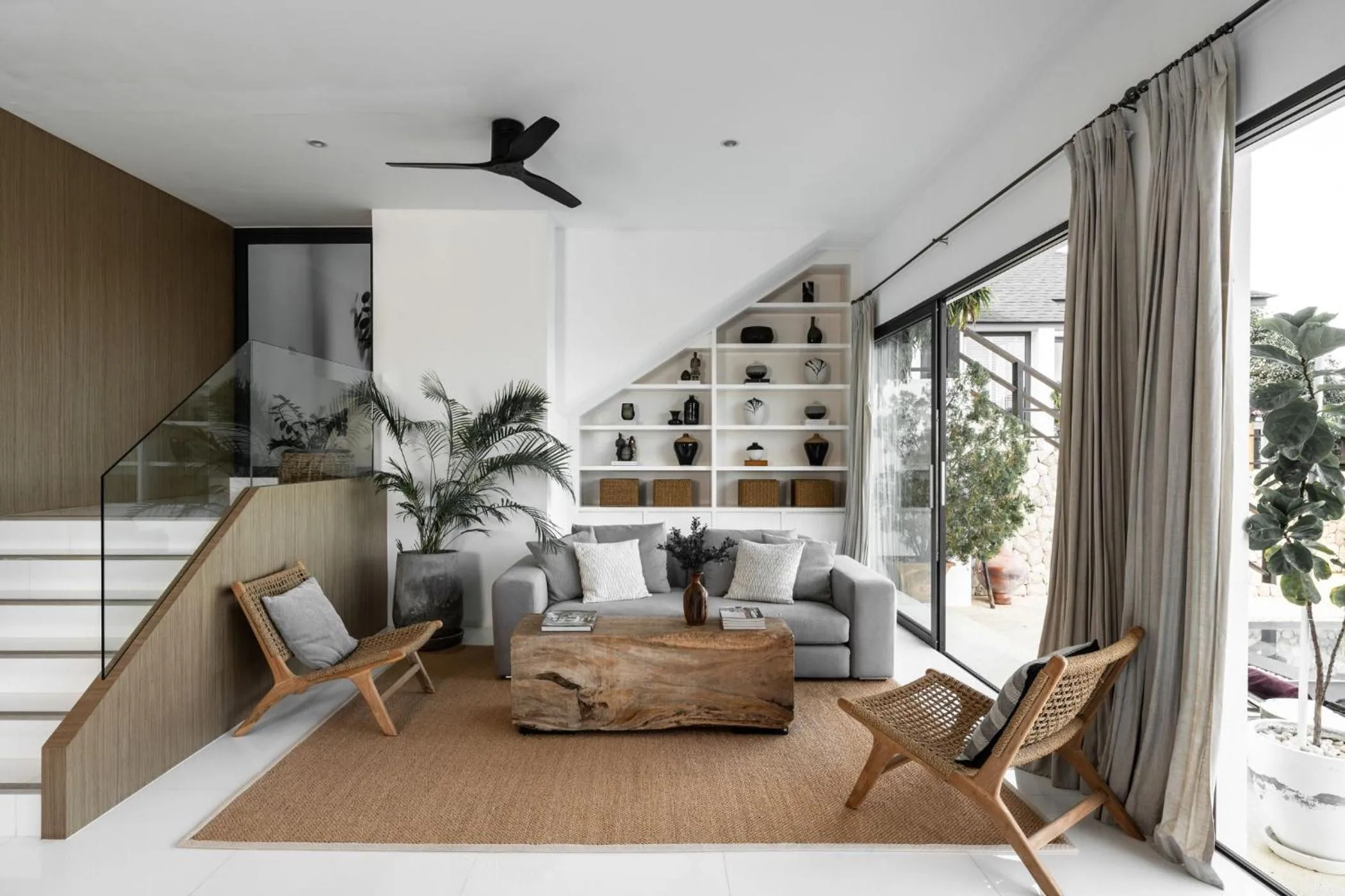 Living room in Villa Mullion Cove