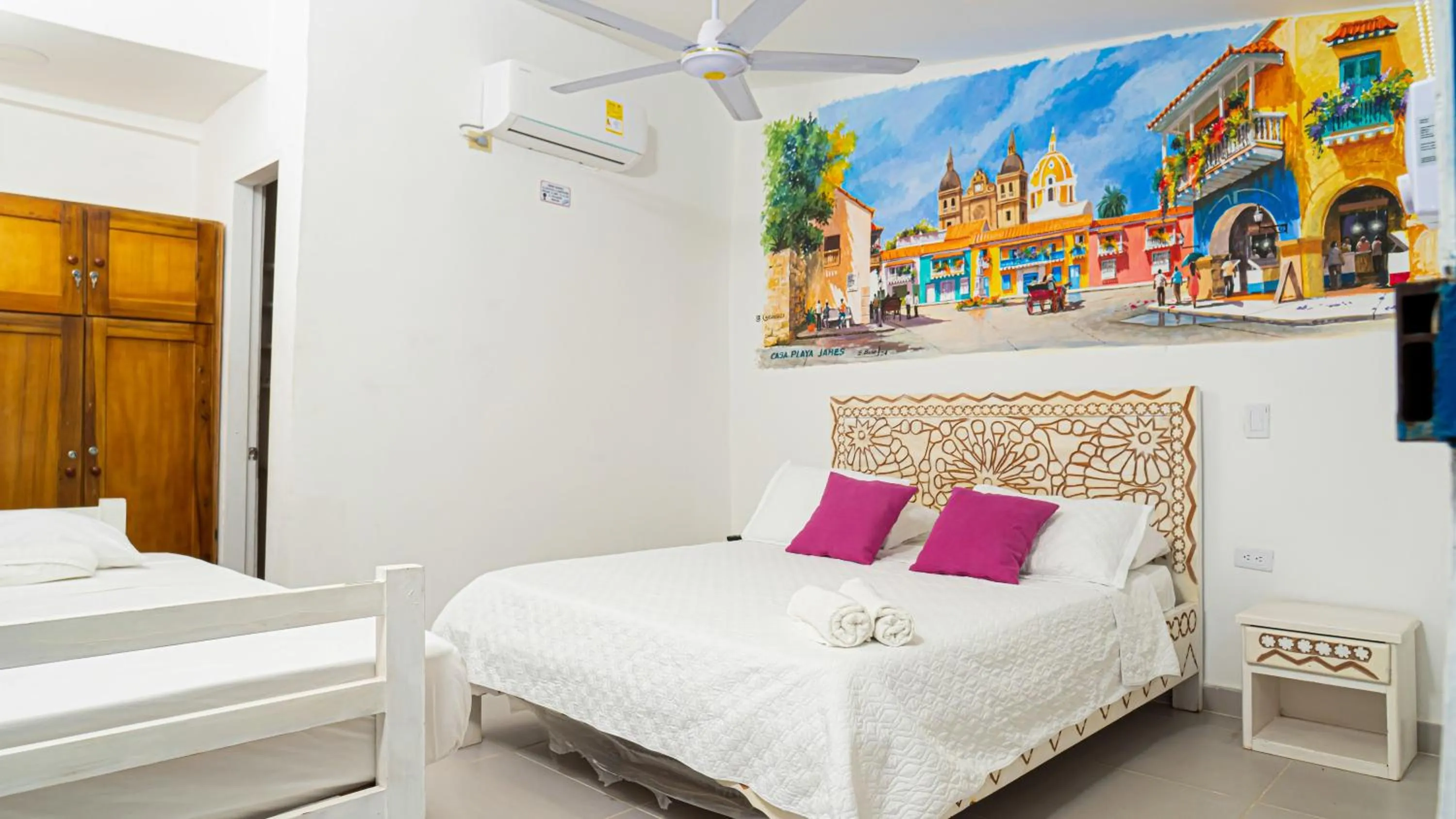 Bed in Casa Playa James