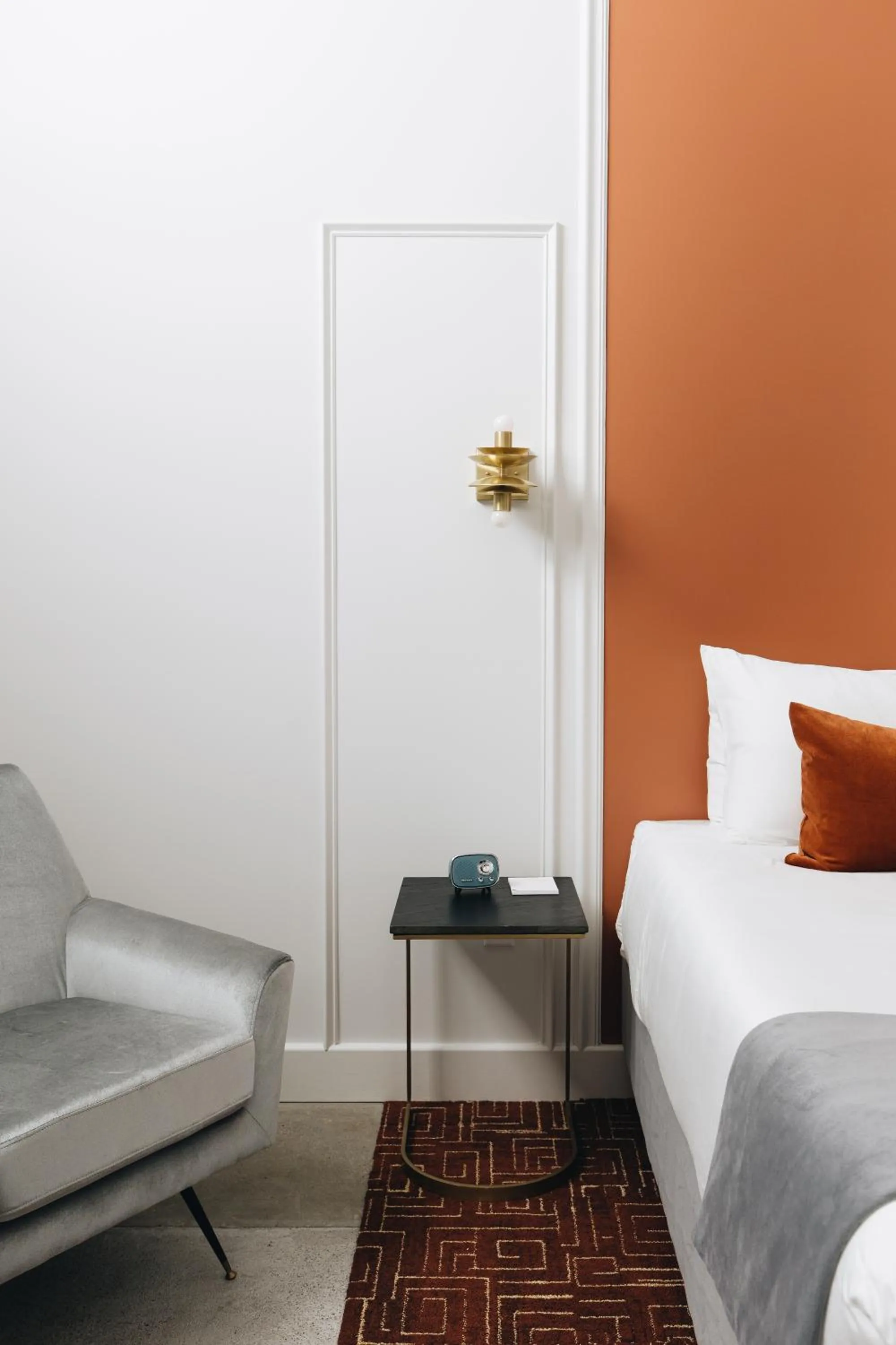 Bedroom, Bed in The Bellwether Hotel