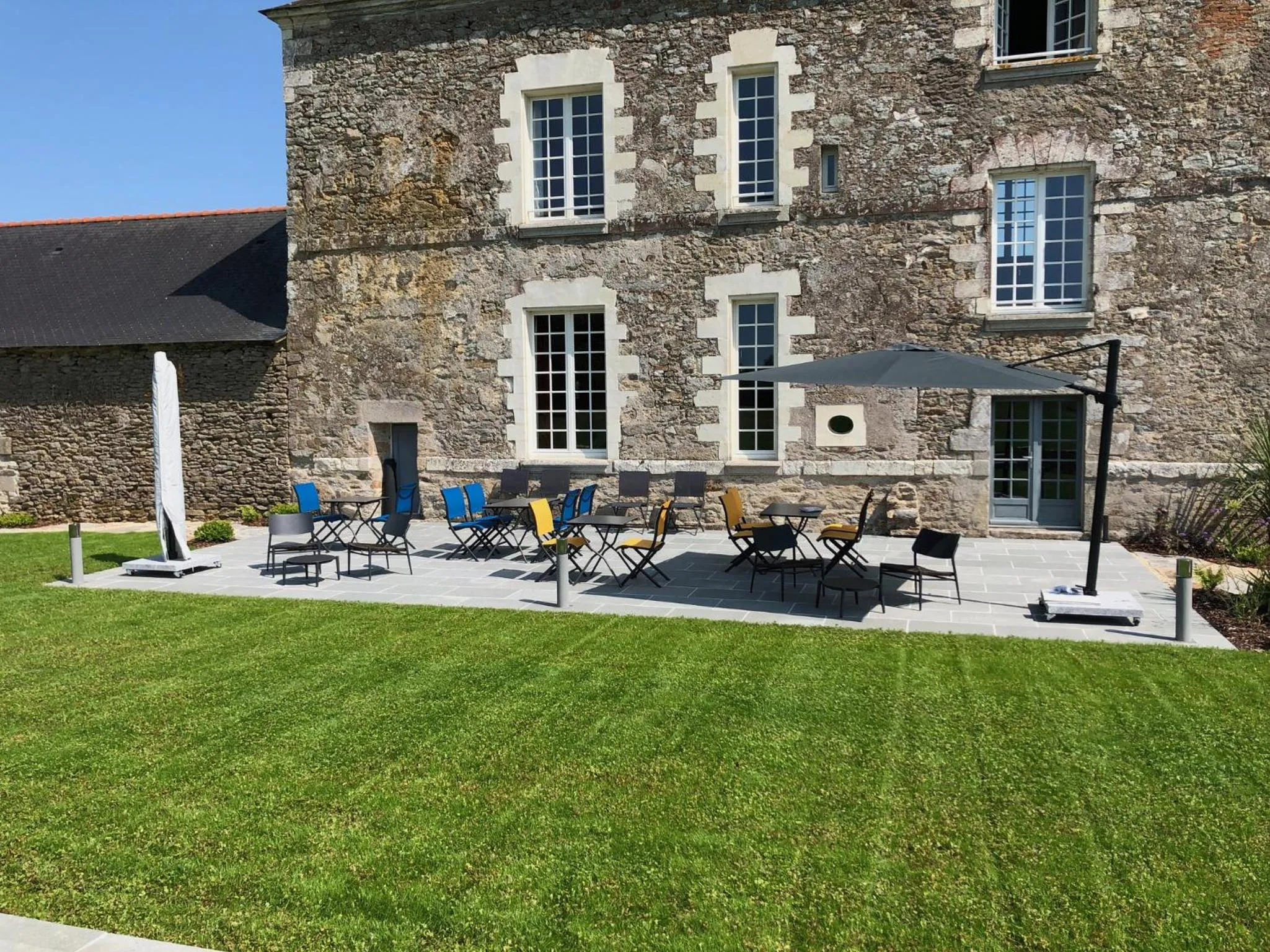 Patio in Château de la Garnison