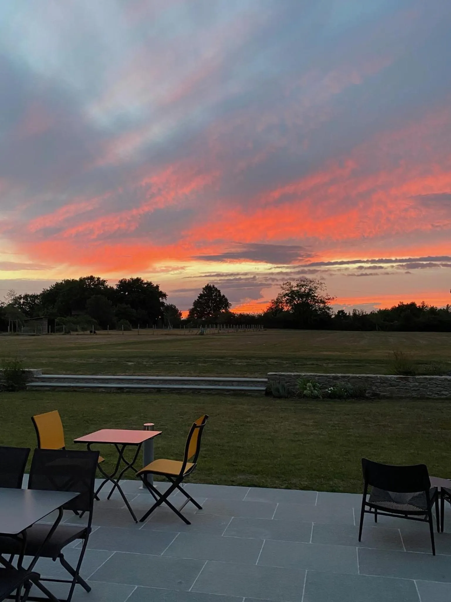 Patio in Château de la Garnison