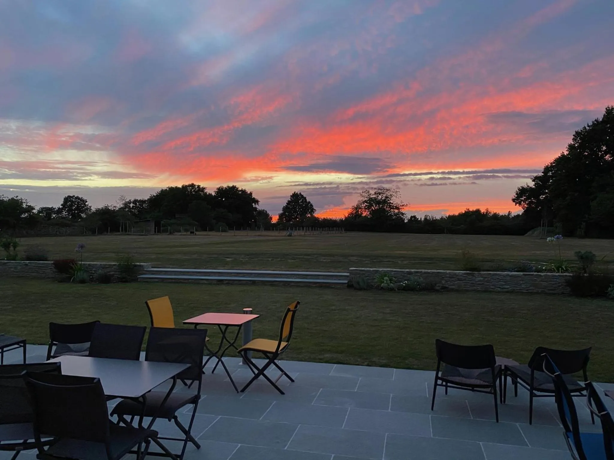 Patio in Château de la Garnison