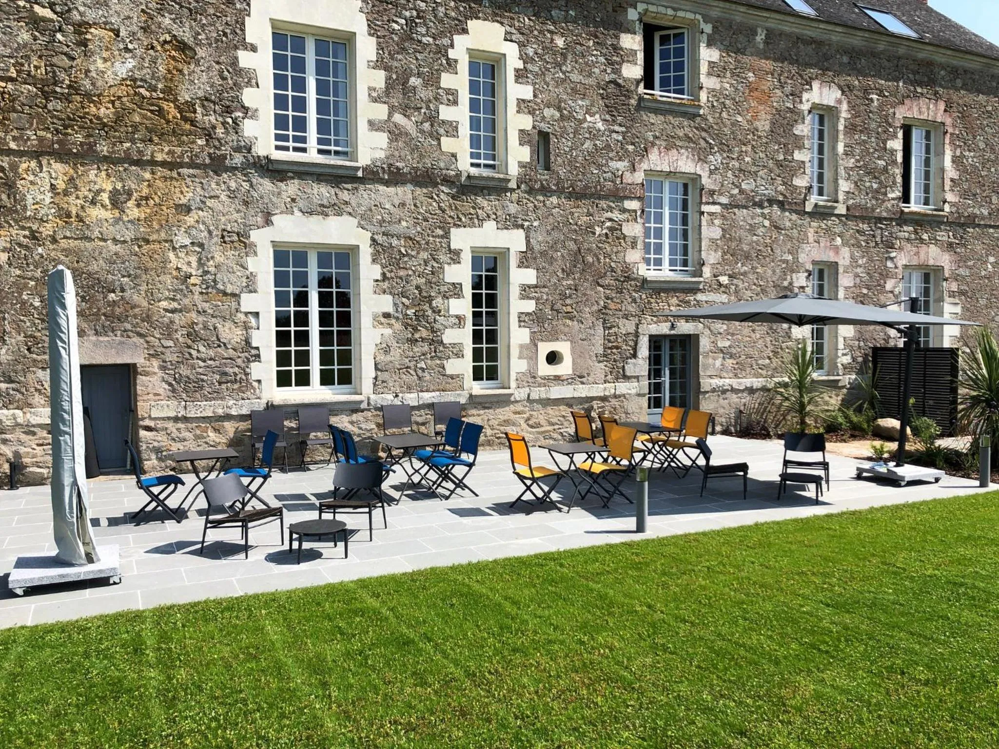 Patio in Château de la Garnison