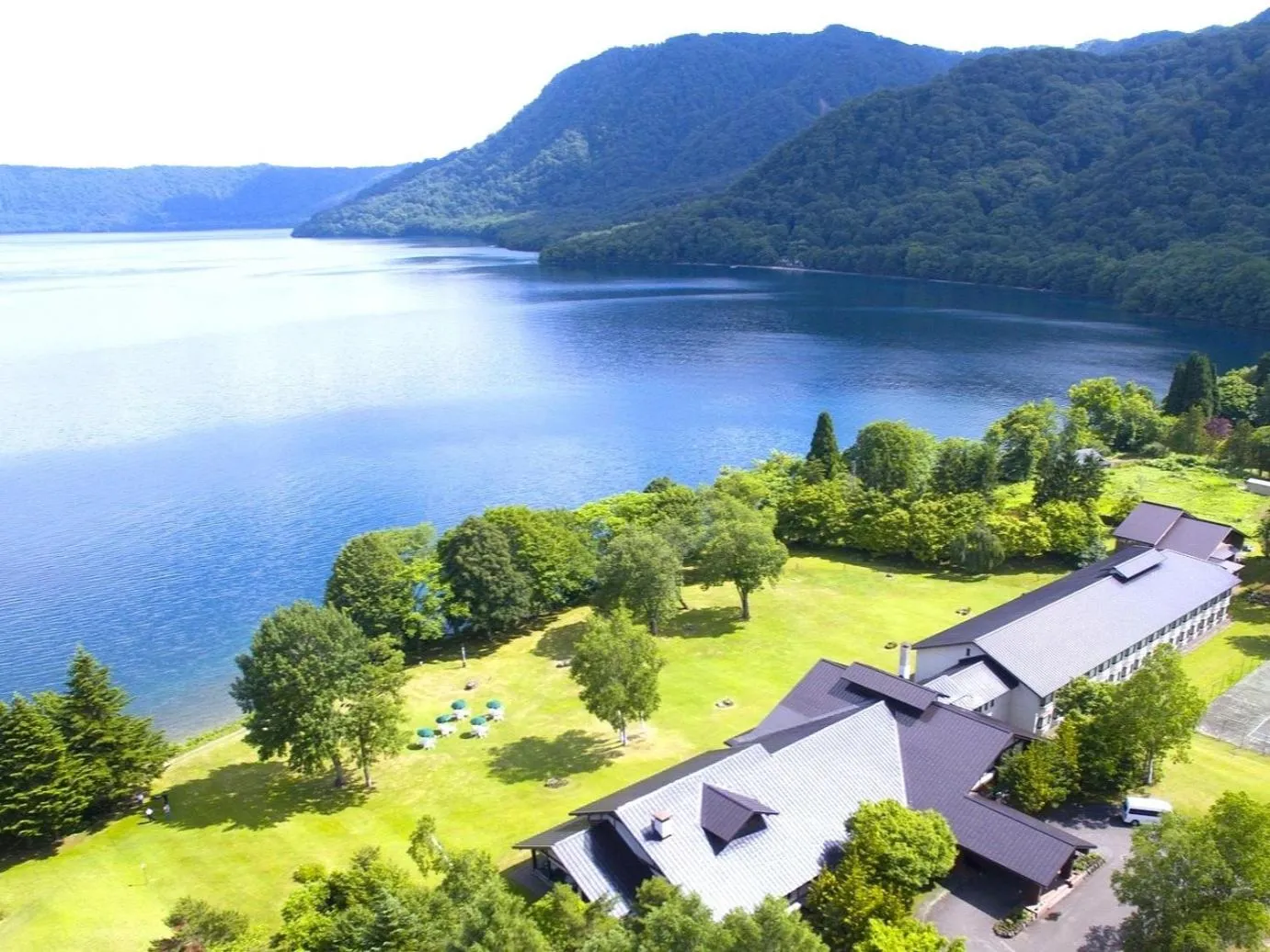 Property building in Towada Prince Hotel