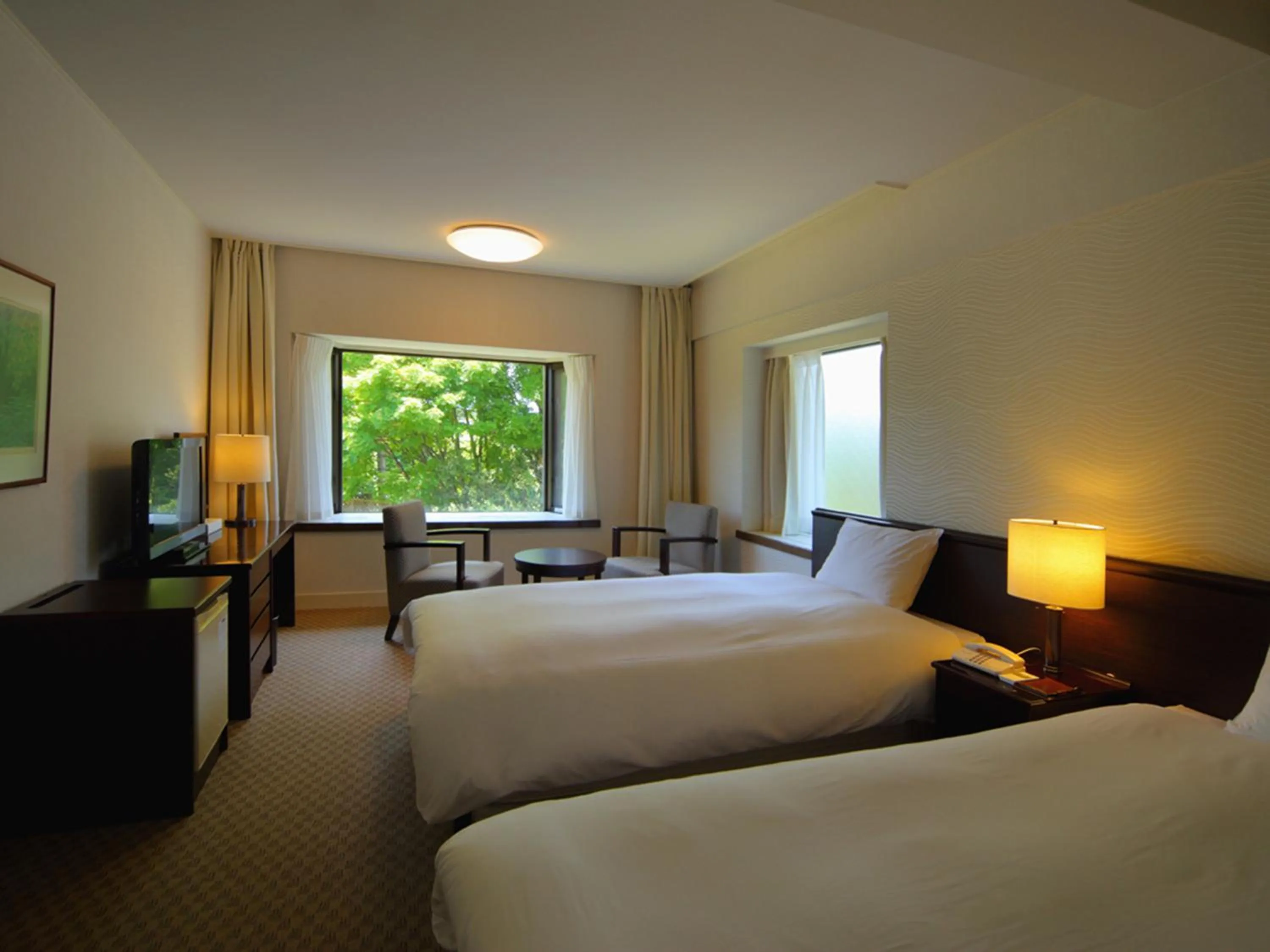 Photo of the whole room, Bed in Towada Prince Hotel