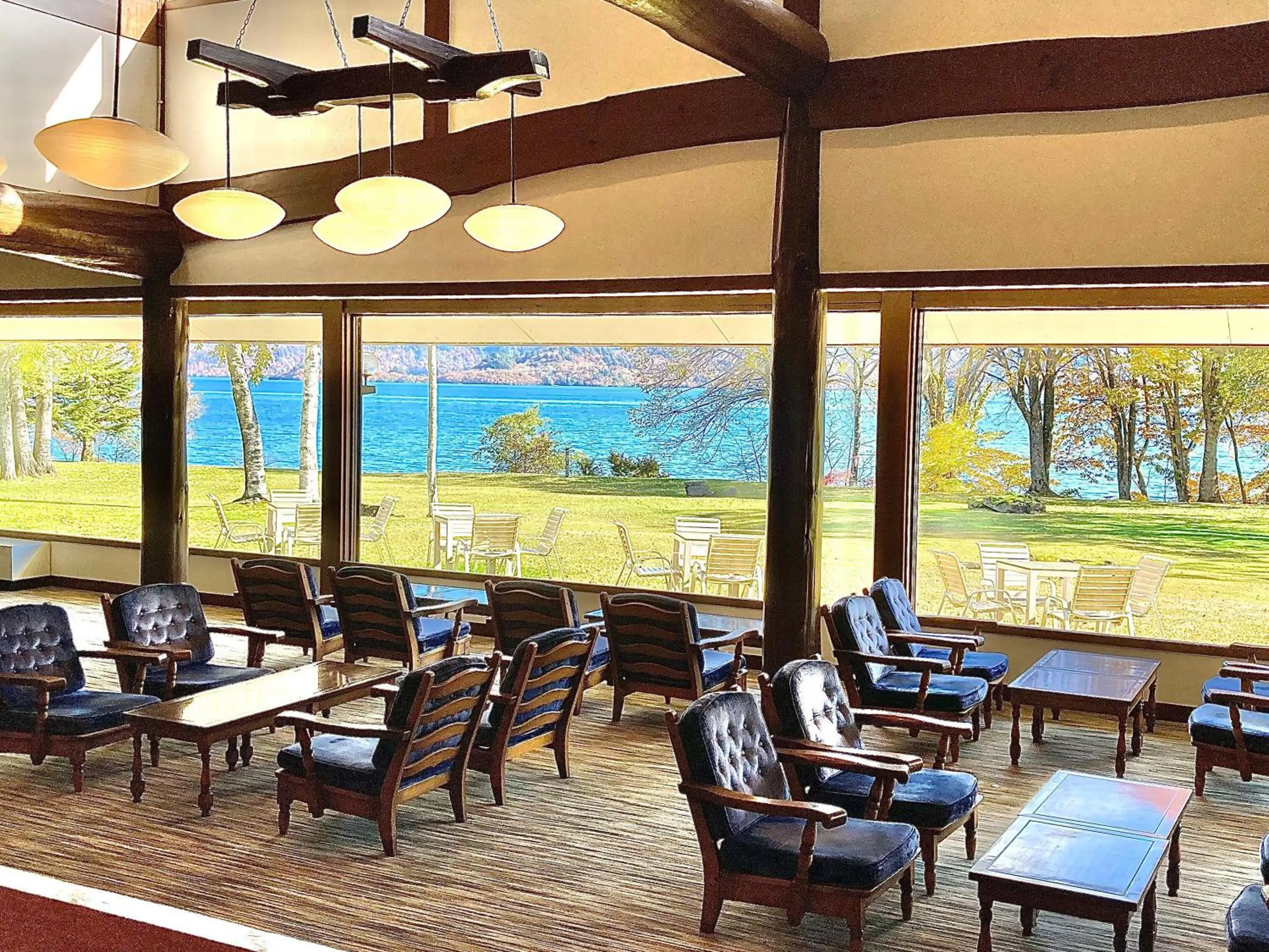 Lounge or bar in Towada Prince Hotel