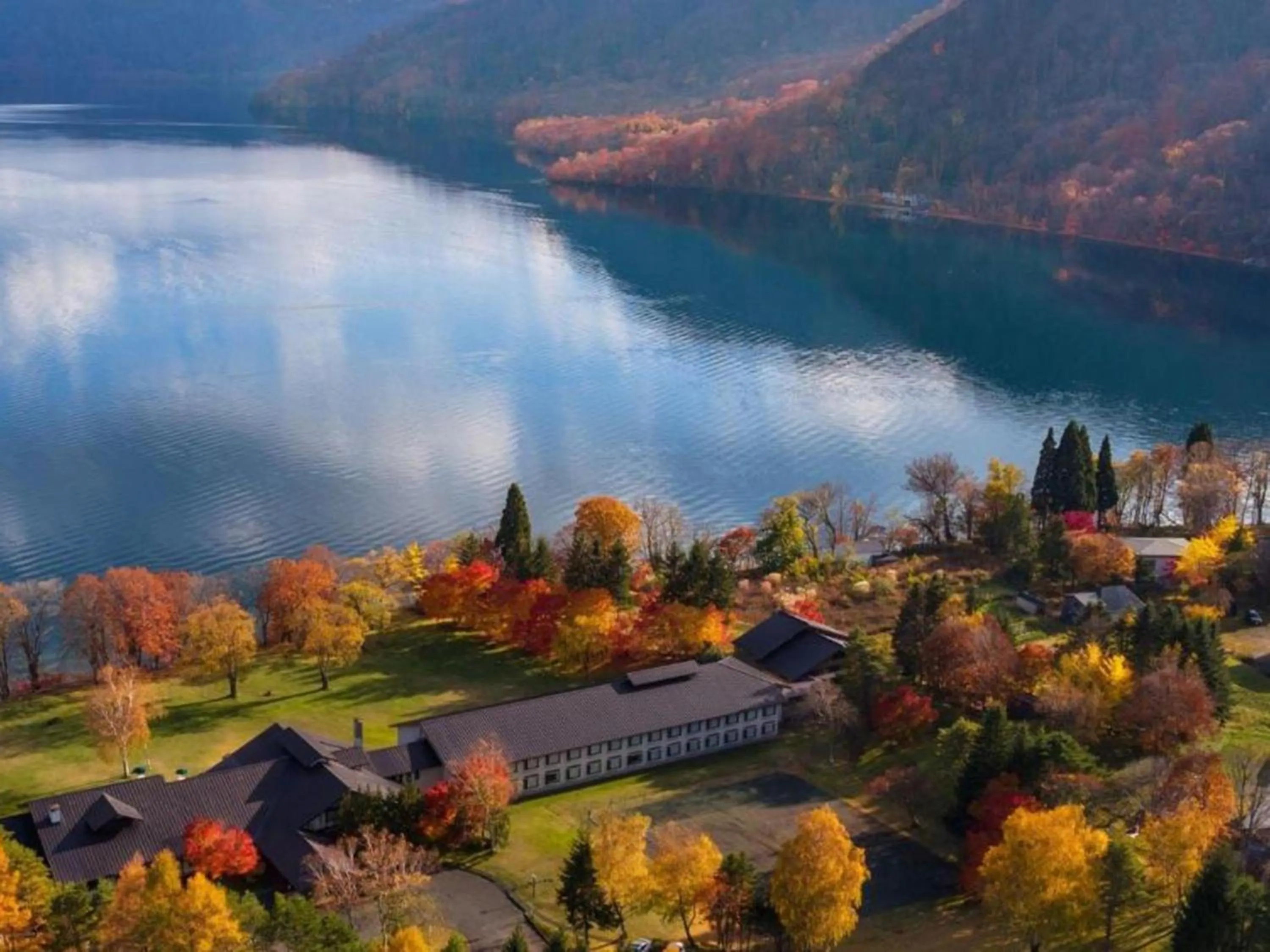 Property building in Towada Prince Hotel