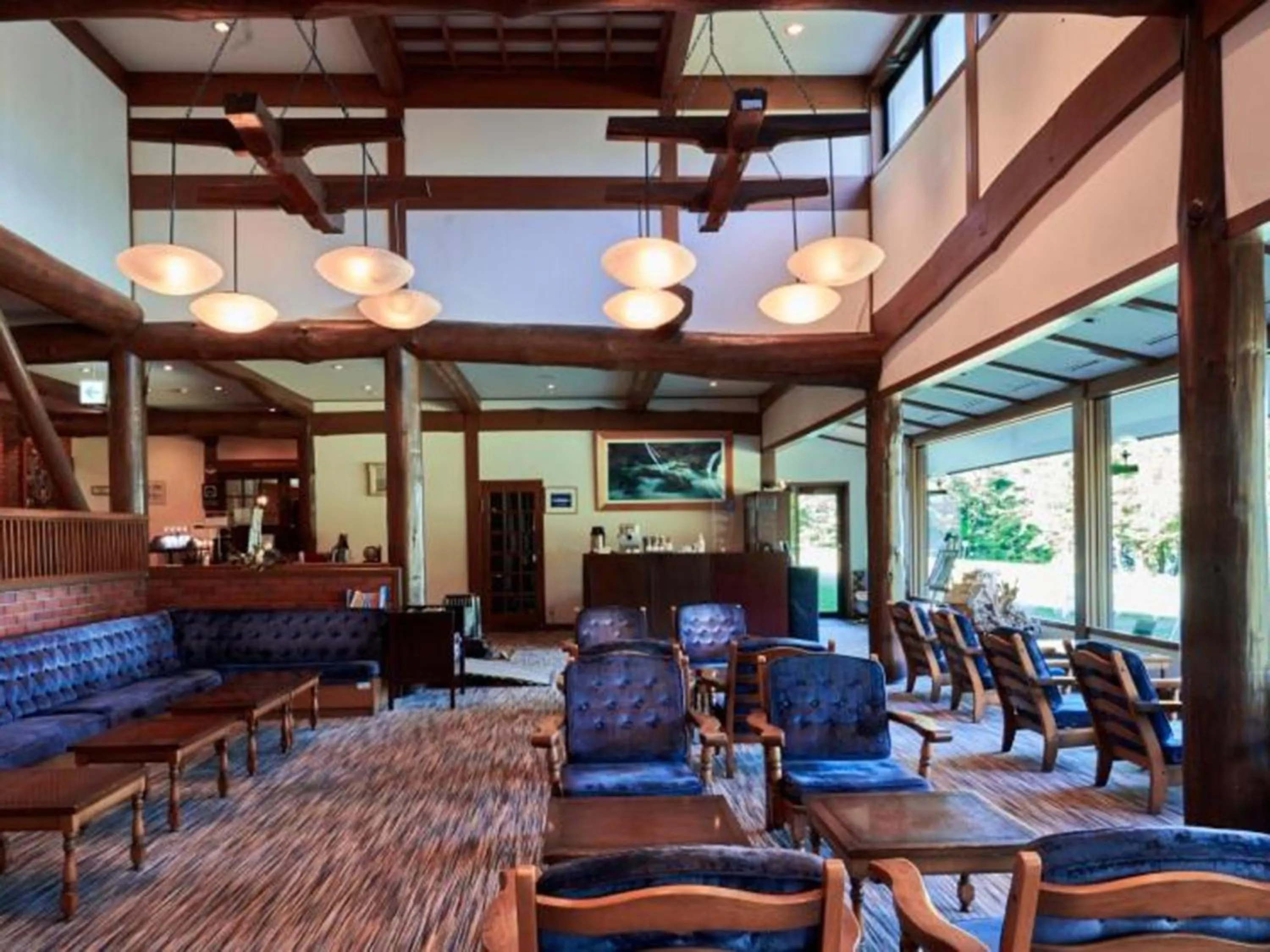 Lobby or reception in Towada Prince Hotel