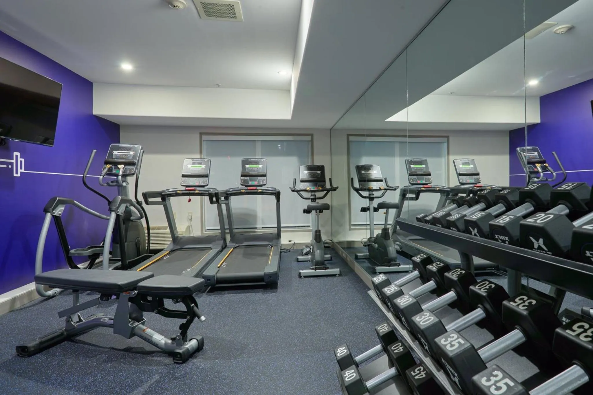 Fitness centre/facilities in Holiday Inn Express Hotel & Suites Swift Current by IHG