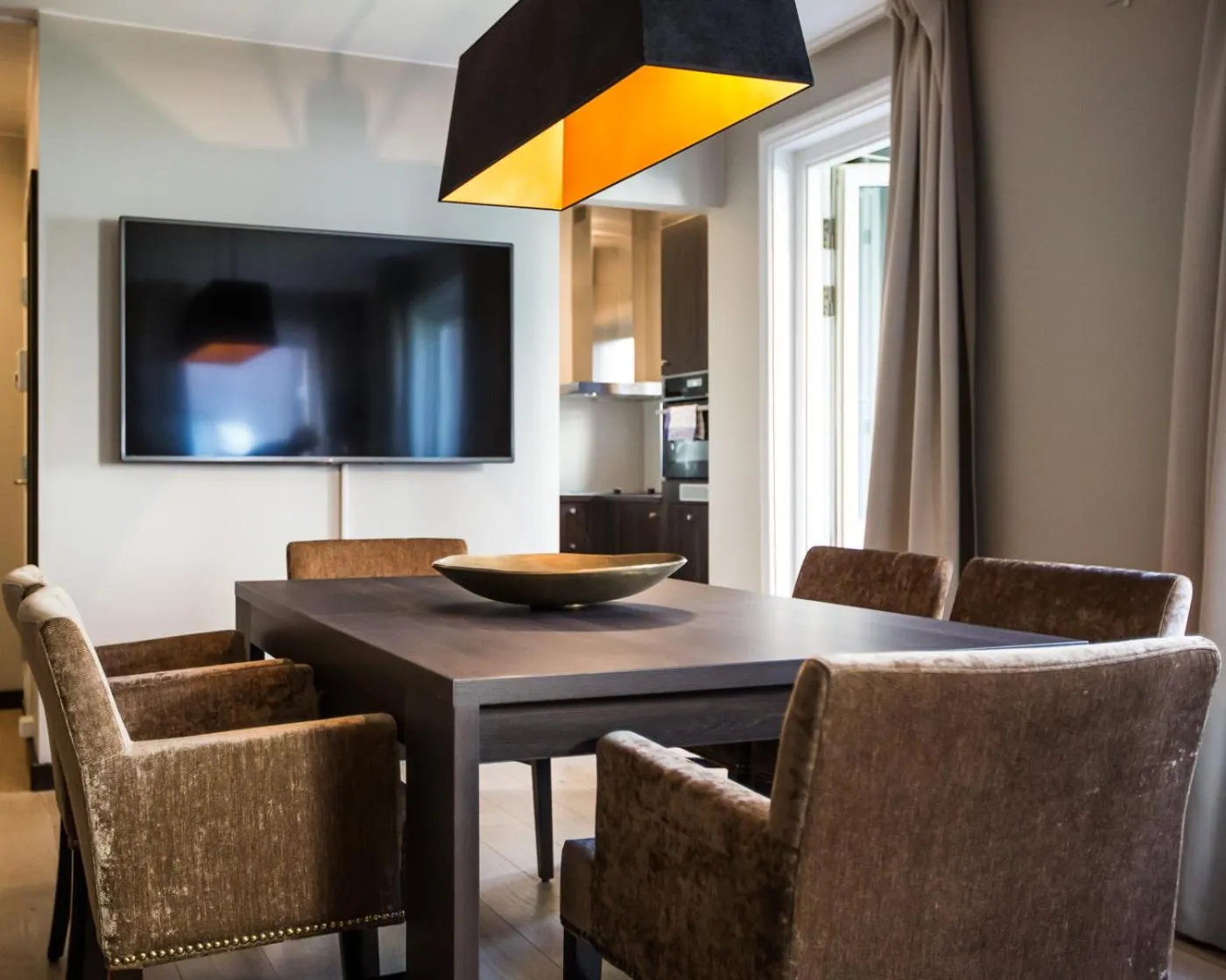 Living room in Saga Apartments Oslo